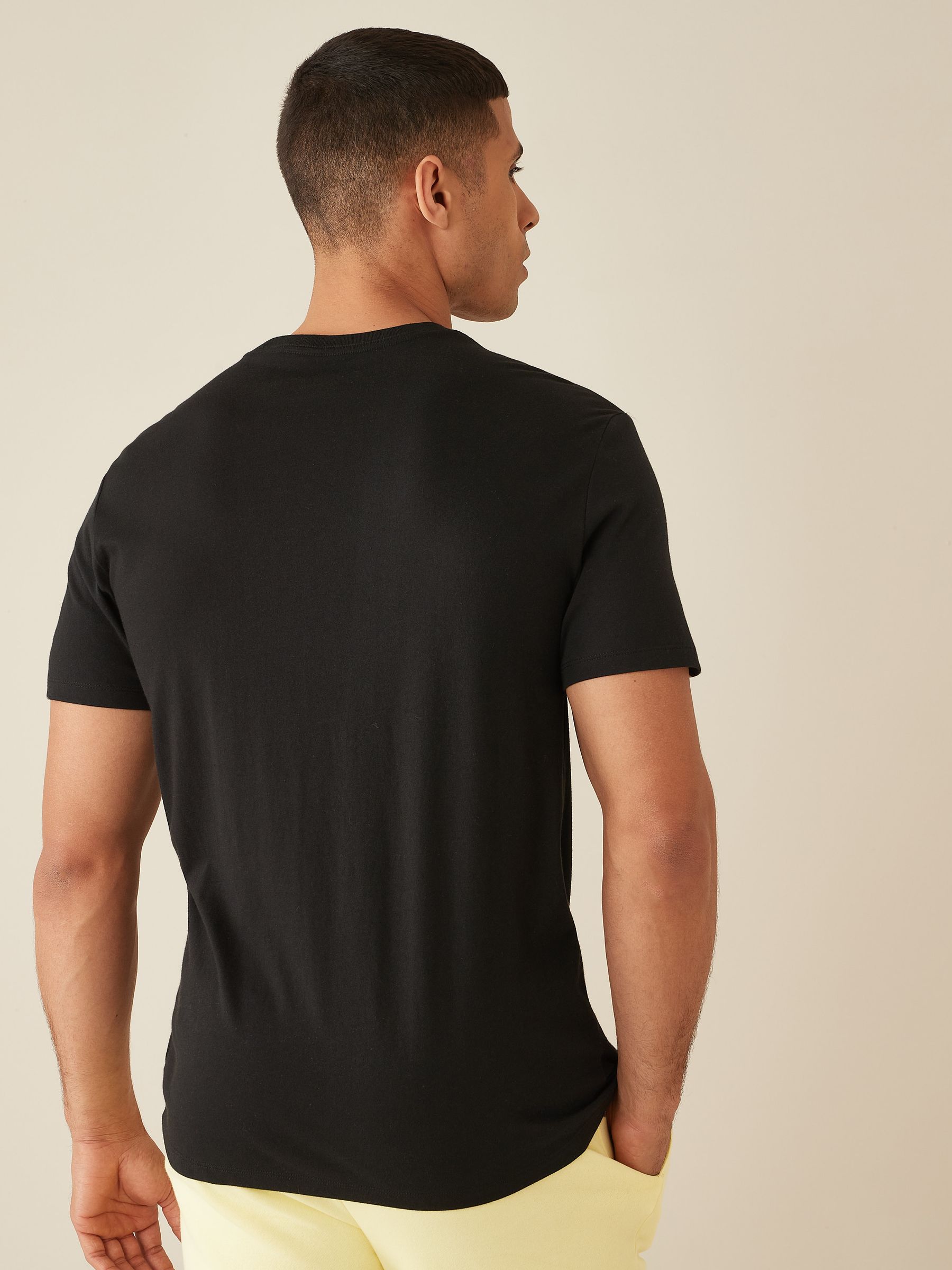 Black Logo Short Sleeve Crew Neck T Shirt - Image 2 of 8