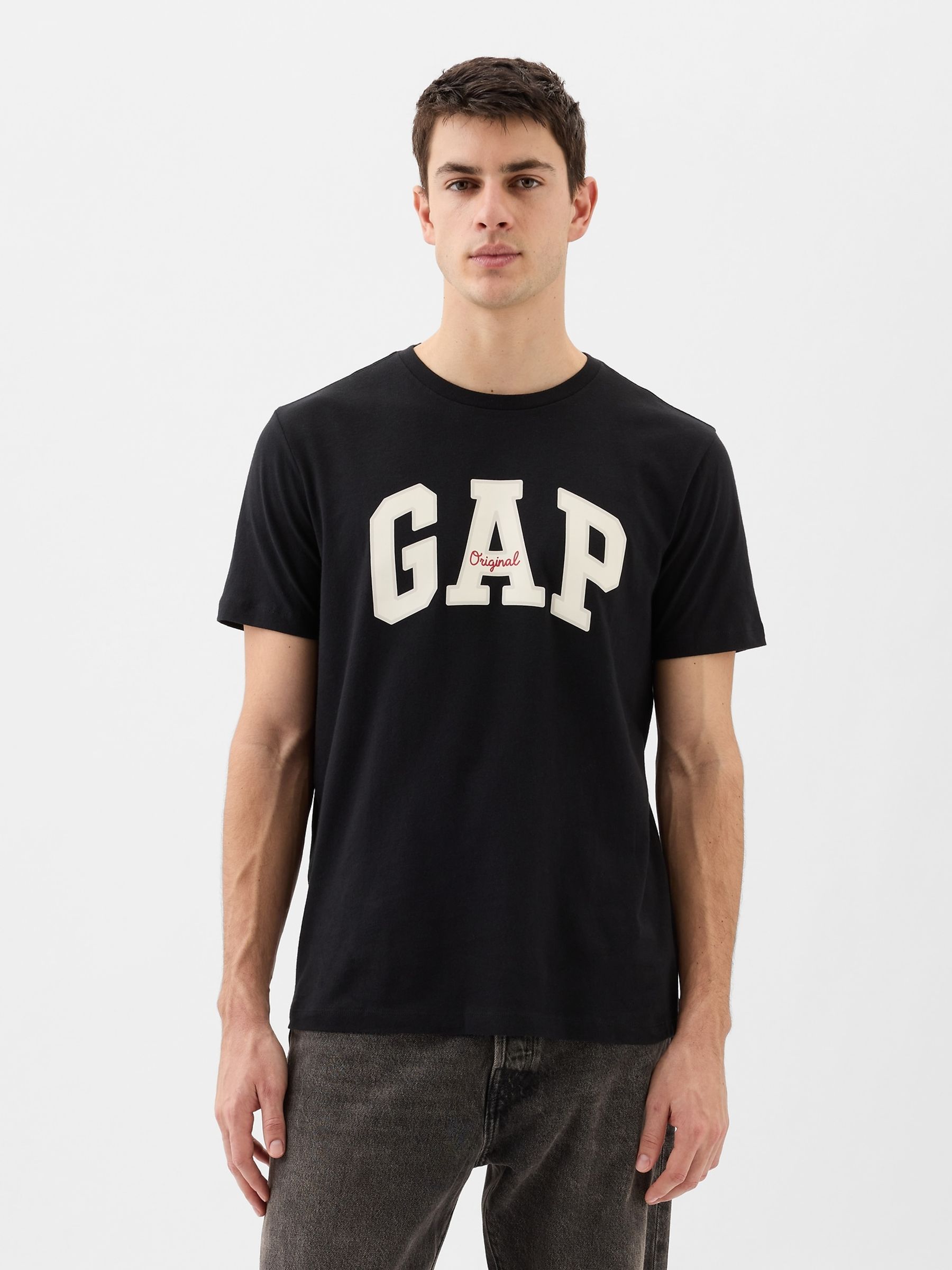 Black Logo Short Sleeve Crew Neck T Shirt - Image 4 of 8