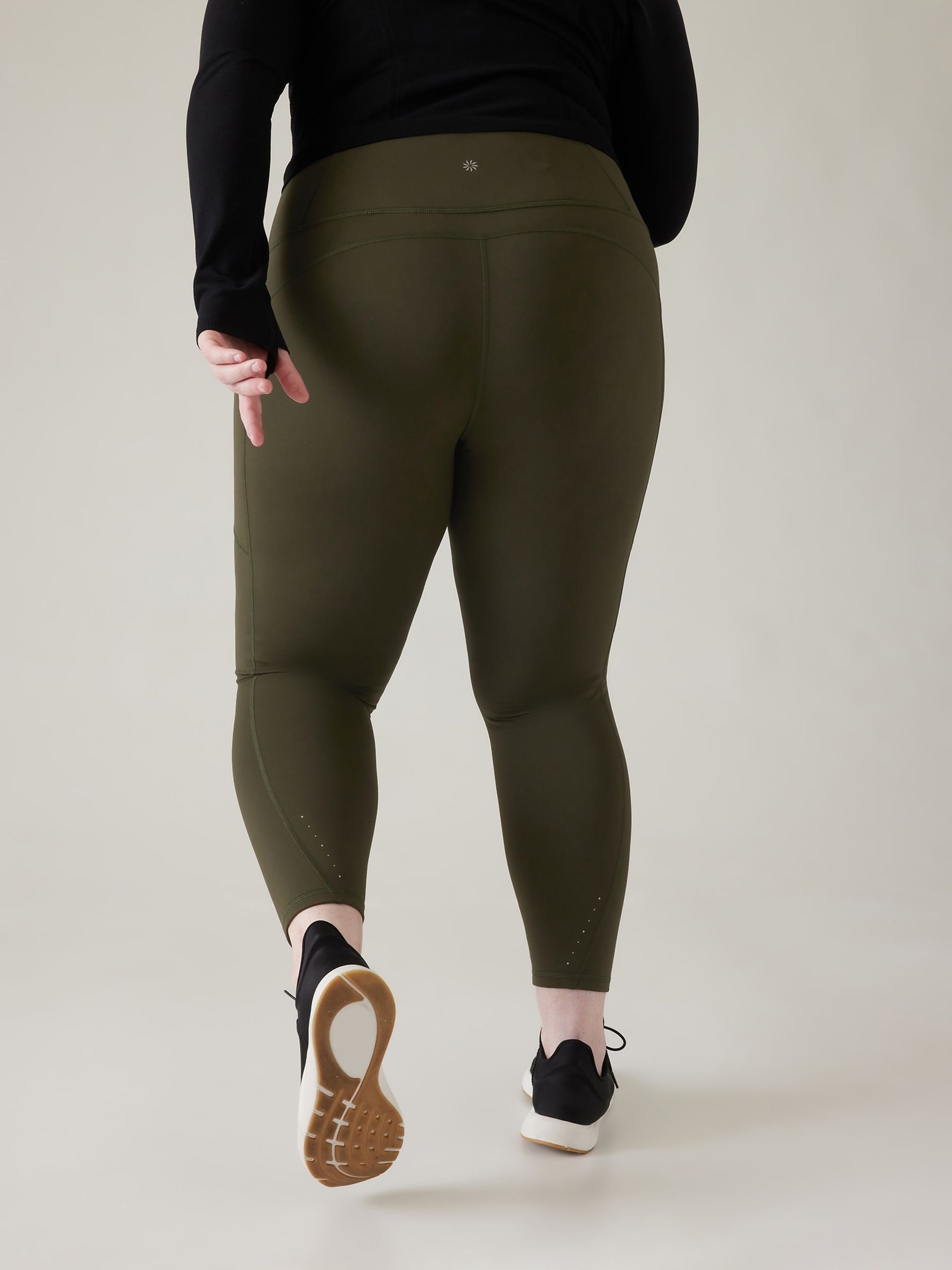 Athleta Green Rainier Leggings - Image 2 of 2