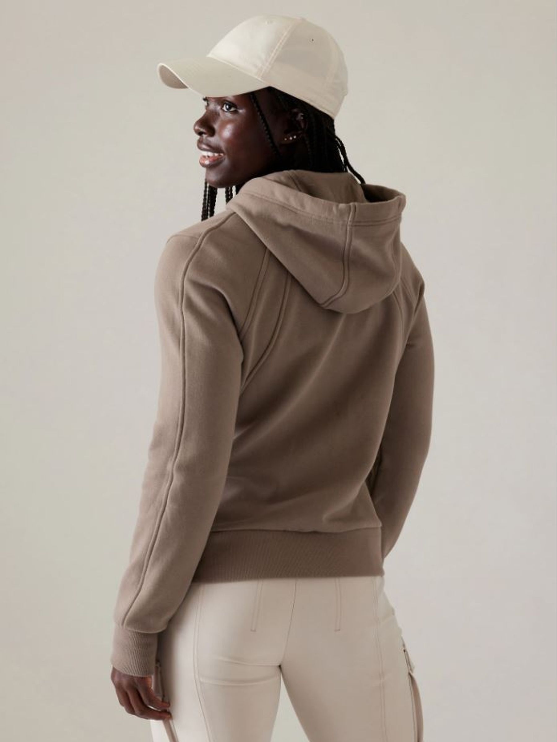Athleta Grey Retroplush Revive Hoodie - Image 2 of 6