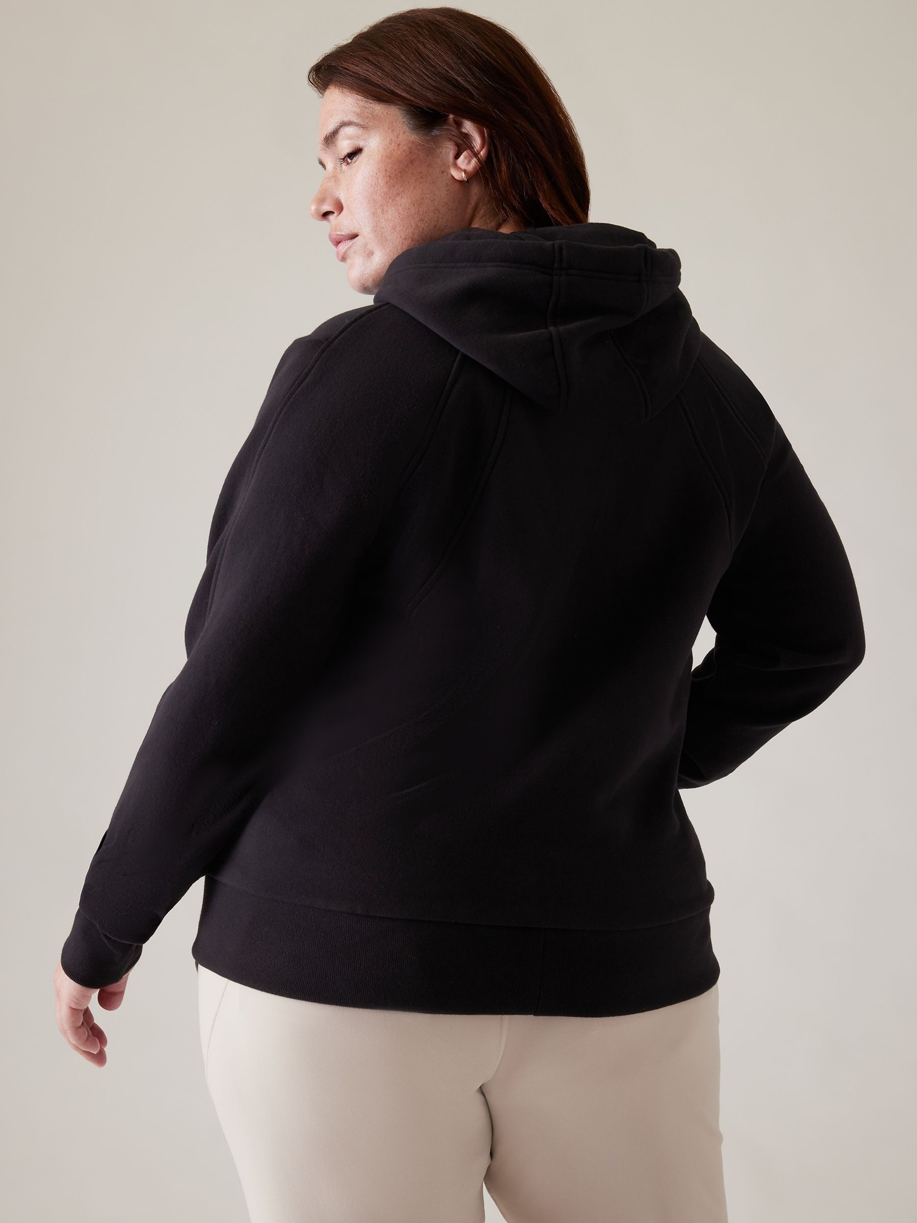 Athleta Black Retroplush Revive Hoodie - Image 6 of 6