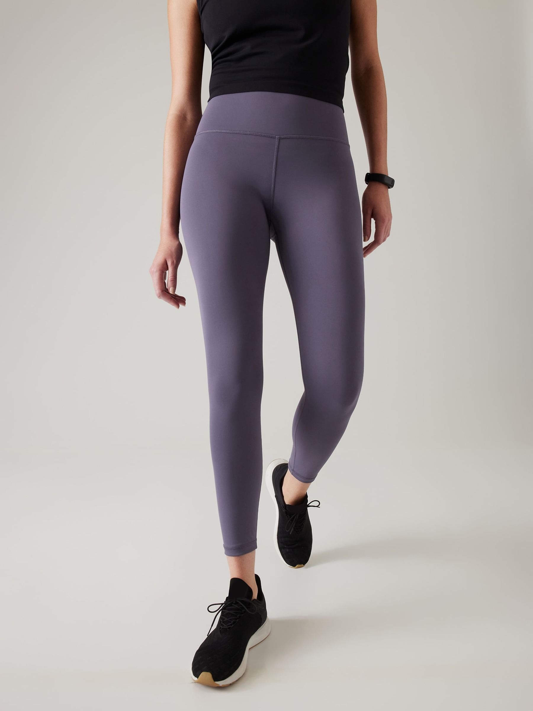 Athleta Purple Elation Train 7/8 Leggings - Image 1 of 4