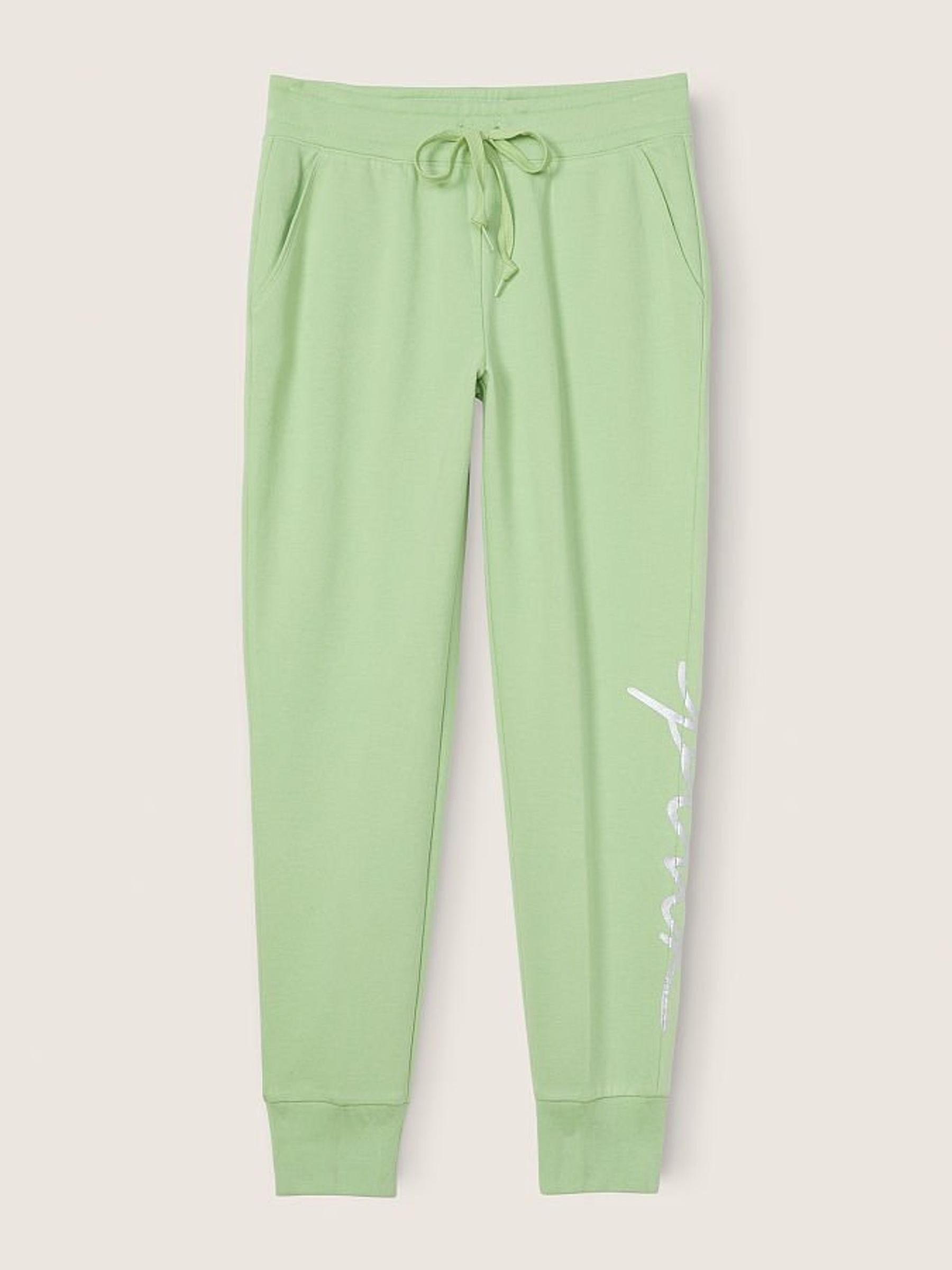 Soft Jade Green Fleece Lounge Jogger - Image 1 of 1