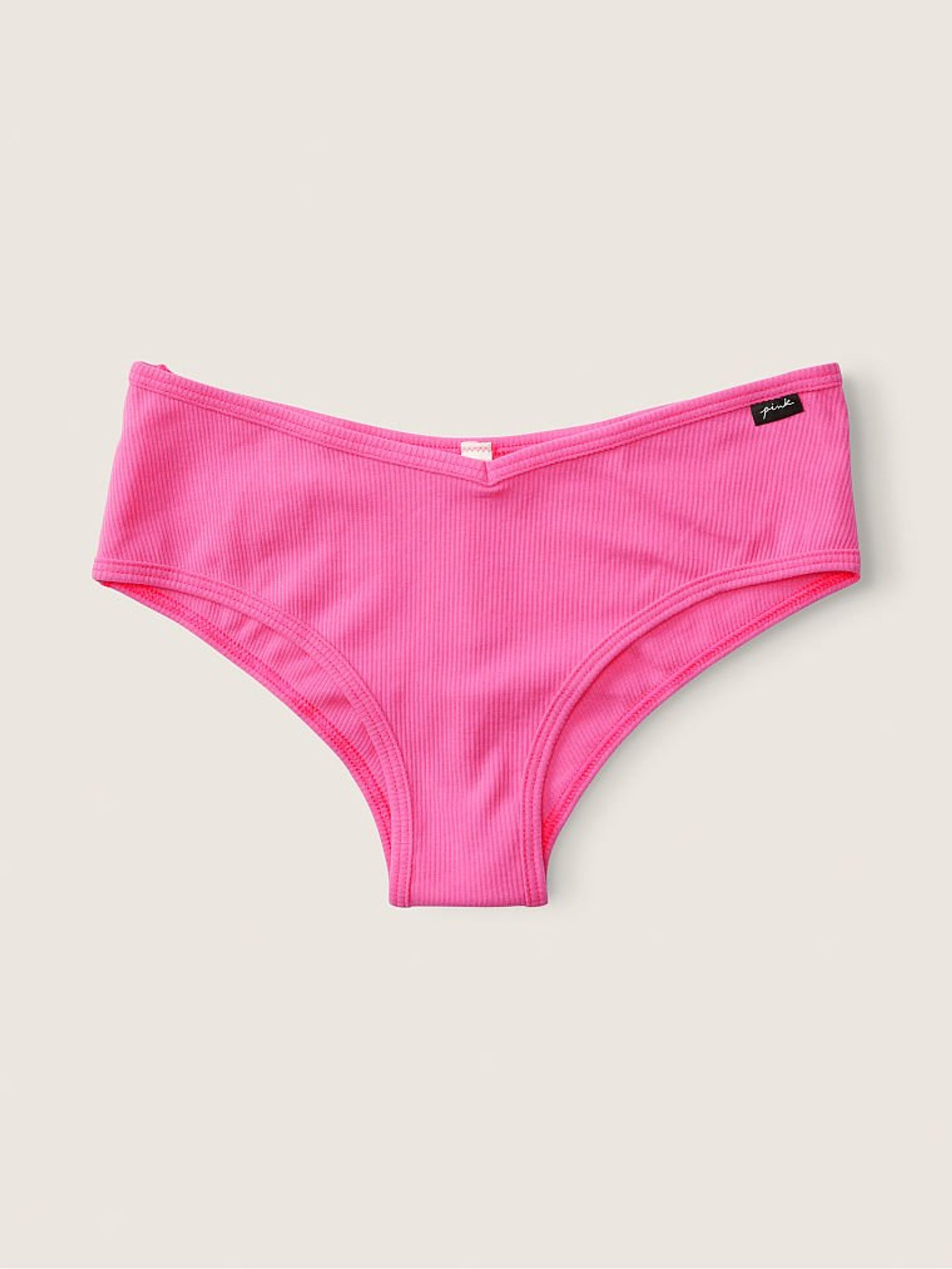 Atomic Pink Cheeky Cotton Knickers - Image 1 of 1 Atomic Pink Cheeky Cotton Knickers - Image 1 of 1