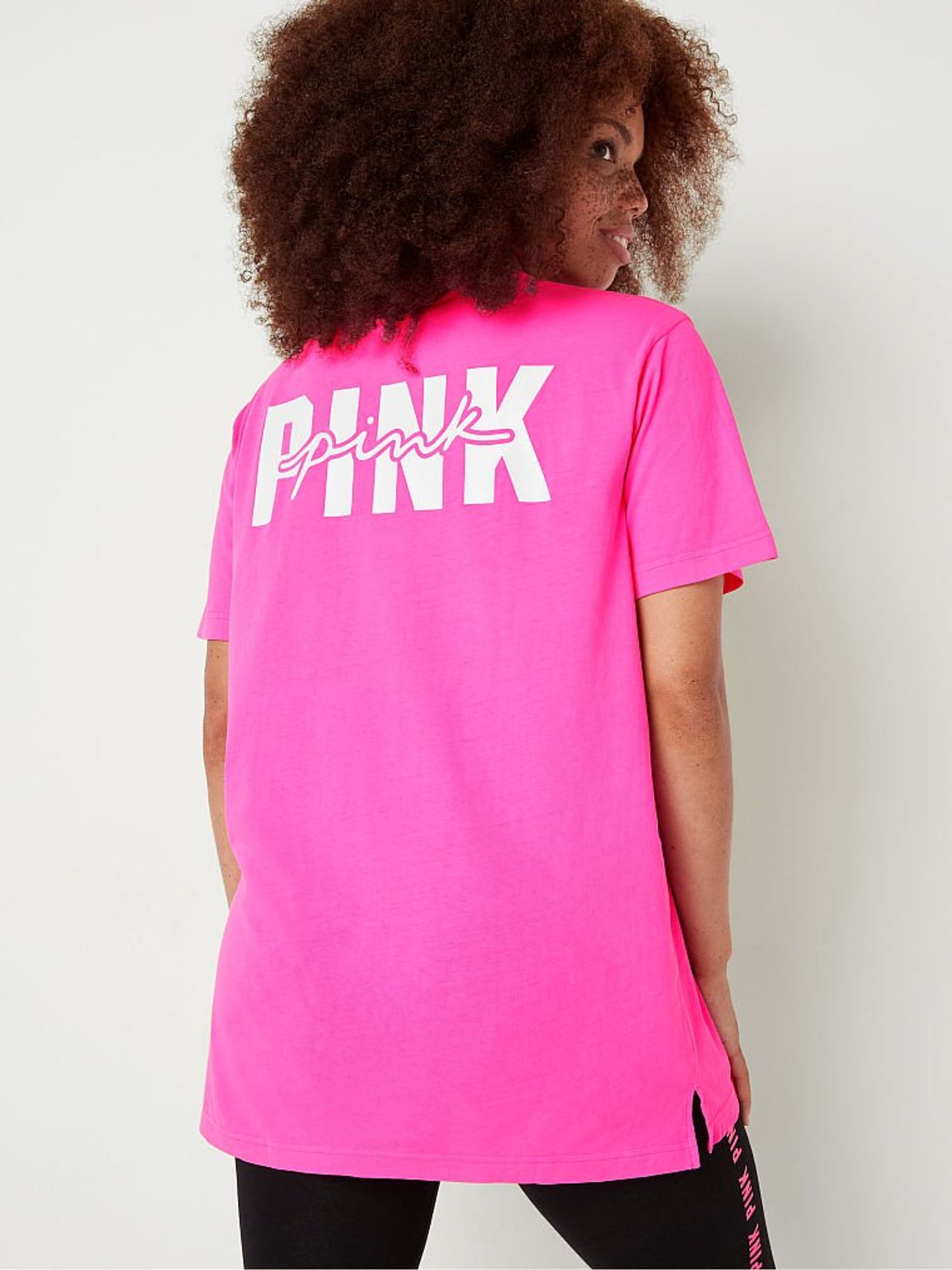Atomic Pink Logo Short Sleeve T-Shirt - Image 3 of 3