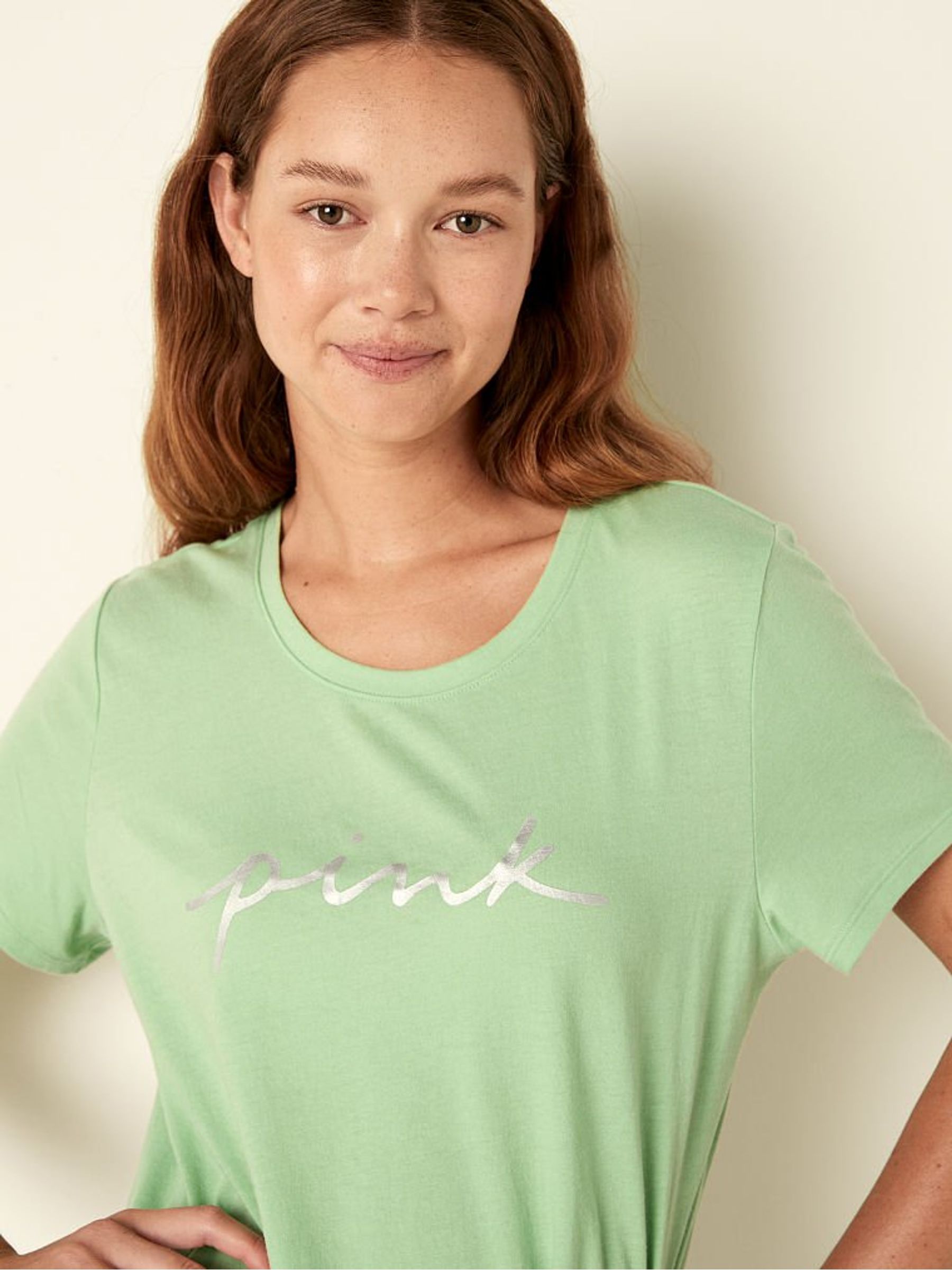 Soft Jade Green Short Sleeve T-Shirt - Image 1 of 4