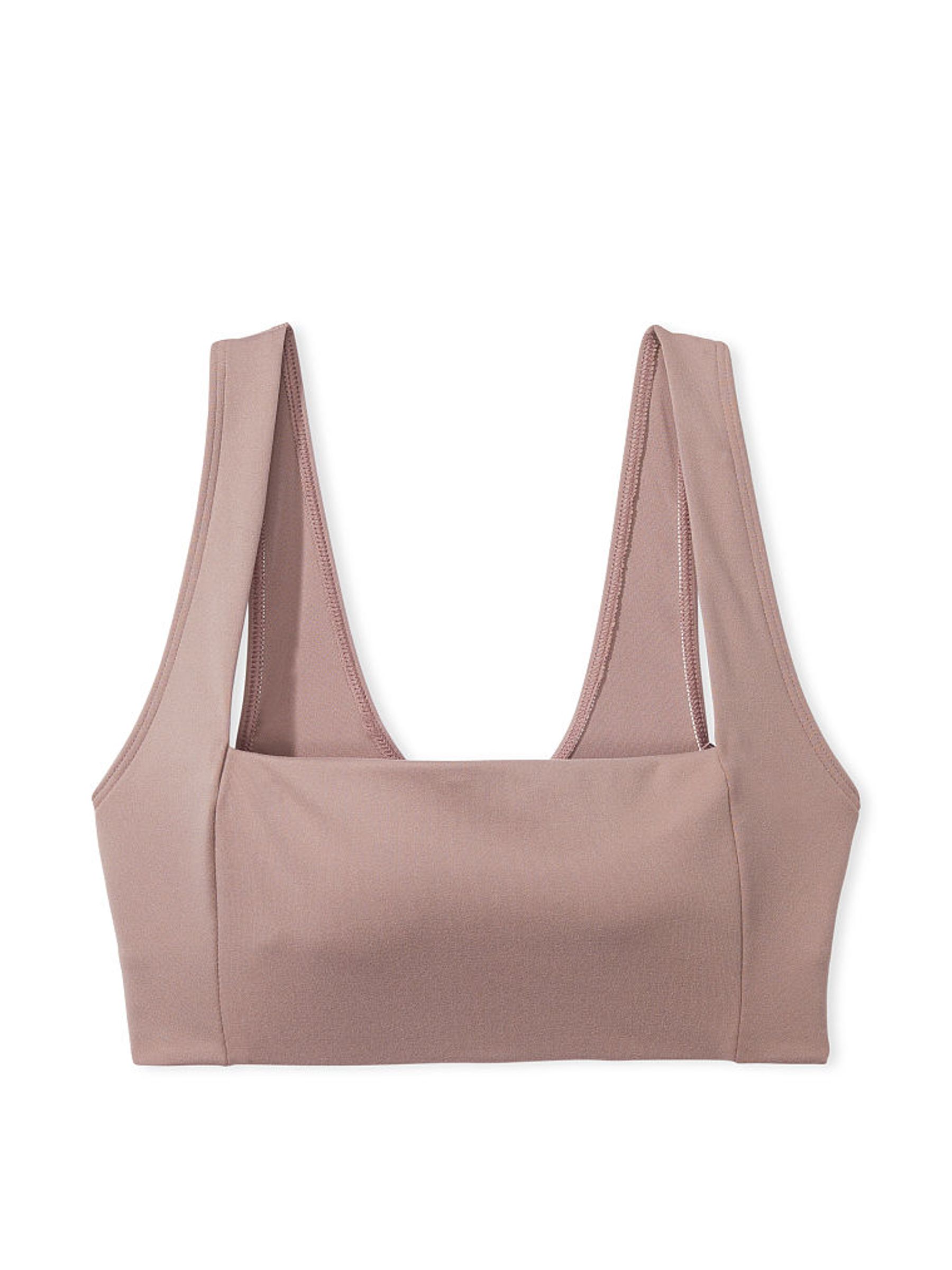 Iced Coffee Brown Non Wired Lightly Lined Low Impact Sports Bra - Image 3 of 3