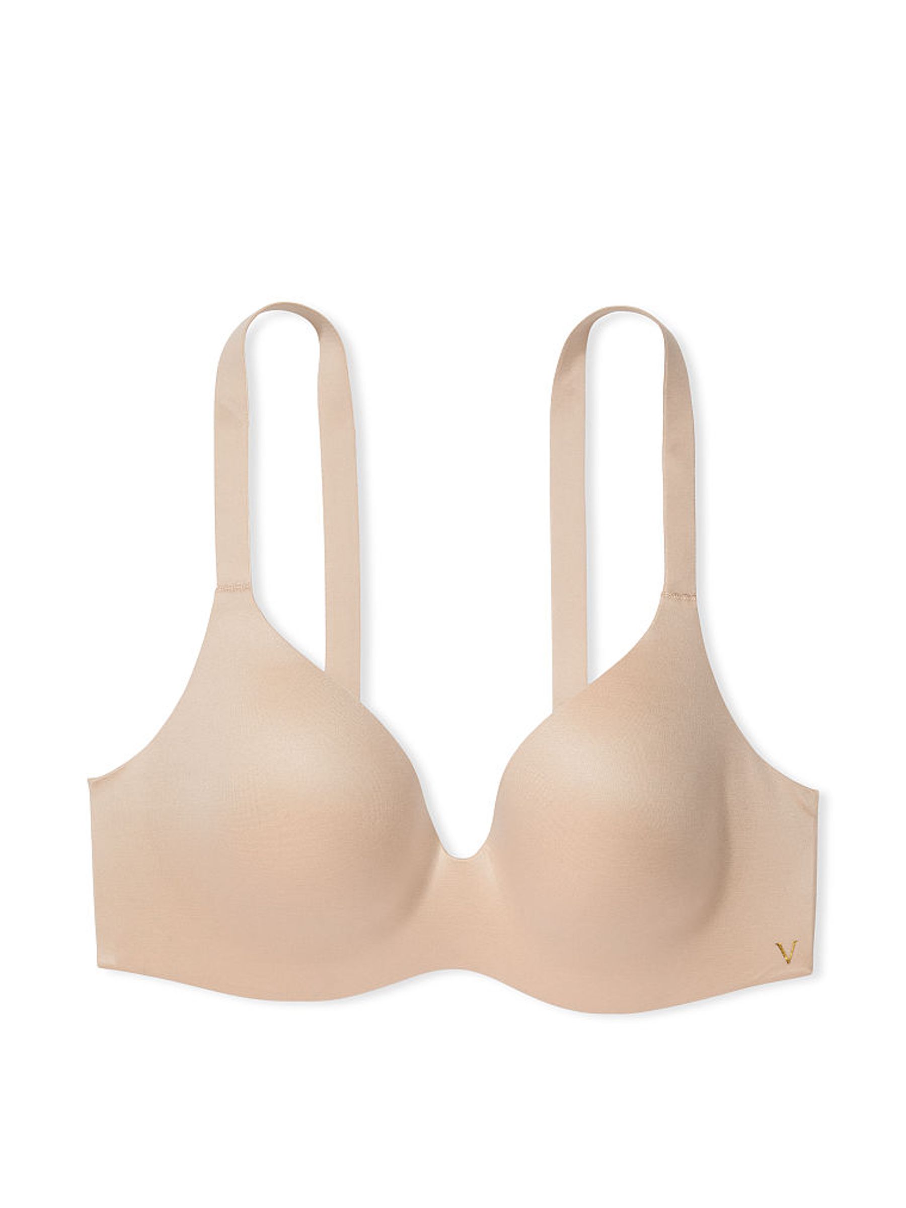 VS Medium Heather Grey Smooth Lightly Lined Non Wired Full Cup Bra - Image 3 of 3