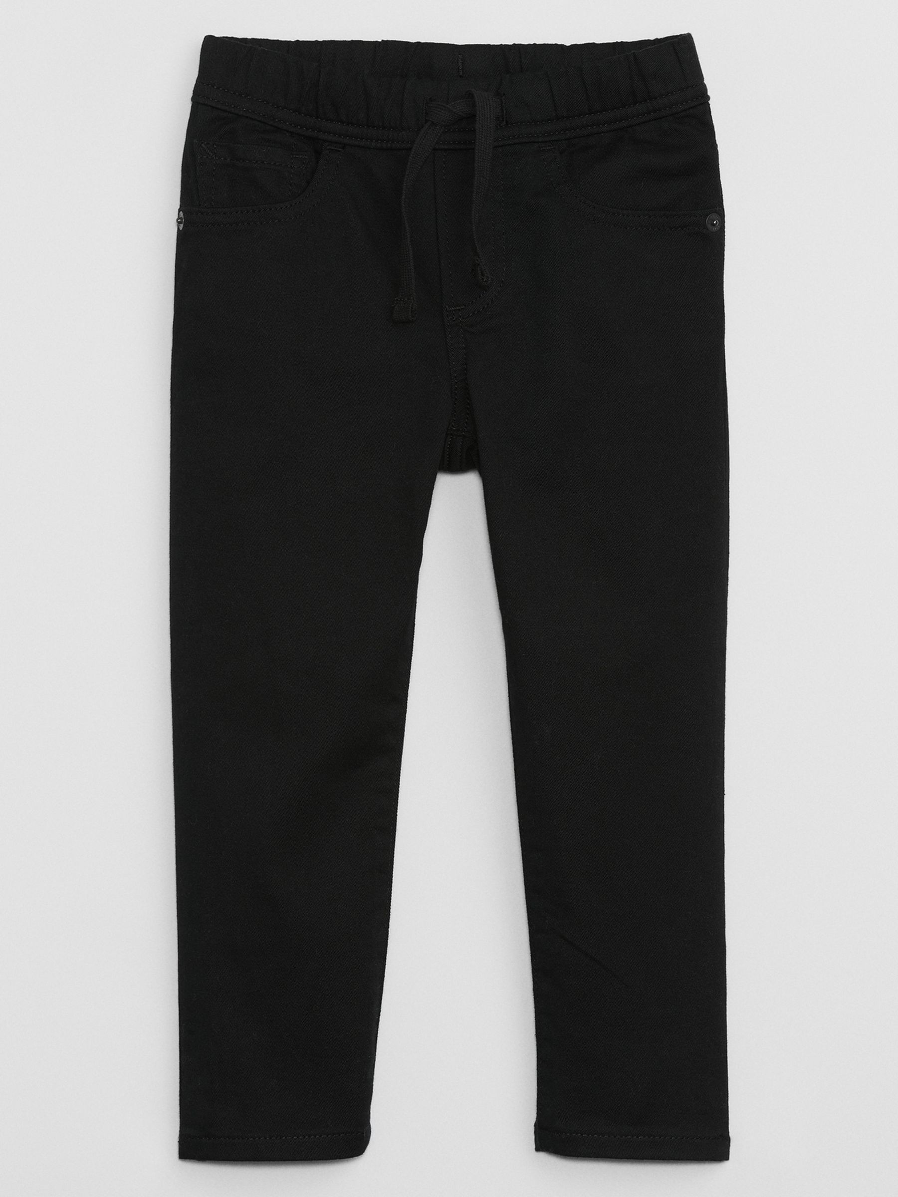 Black Slim Fit Pull-On Jeans (12mths-5yrs) - Image 1 of 3