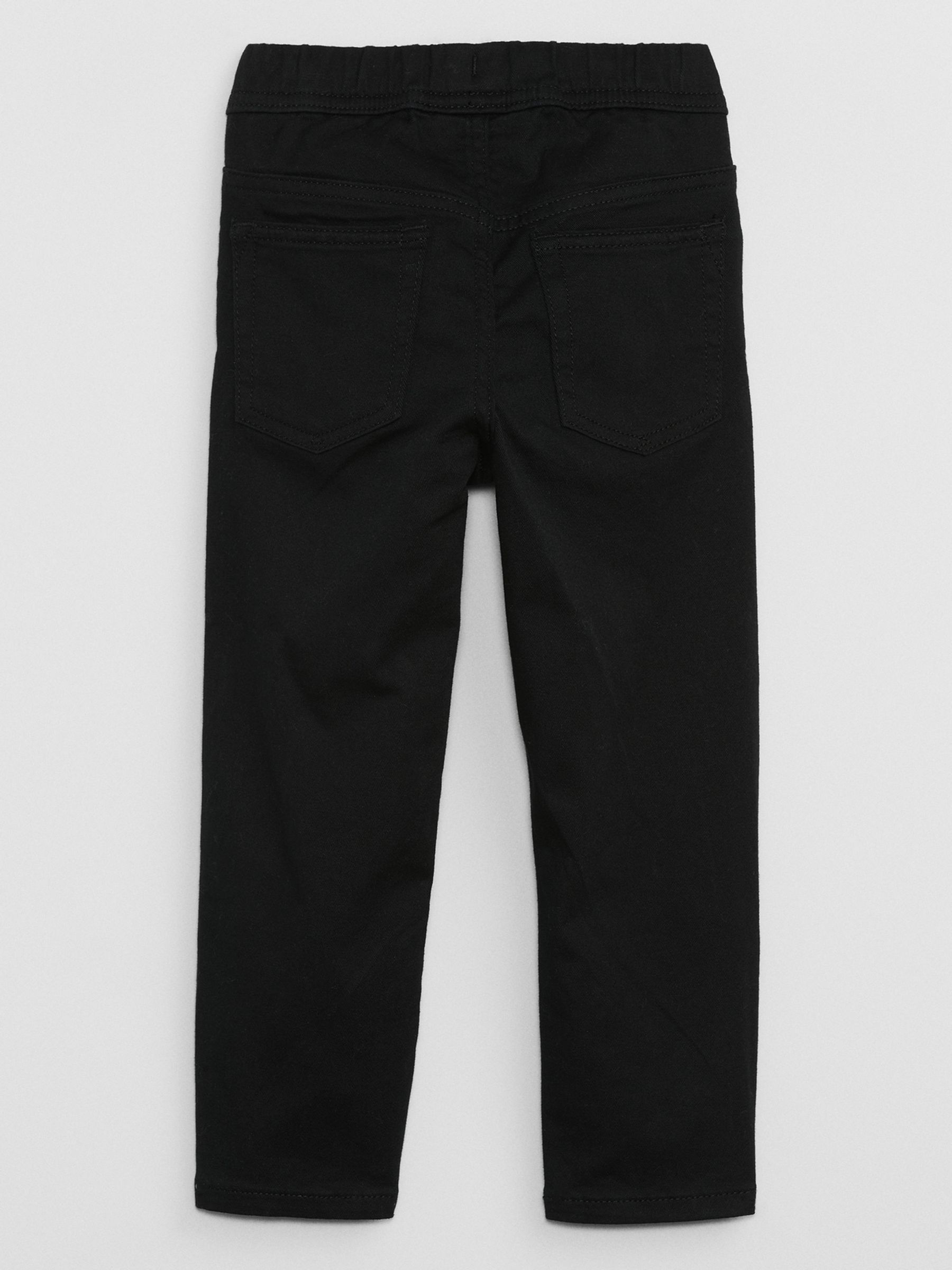 Black Slim Fit Pull-On Jeans (12mths-5yrs) - Image 2 of 3