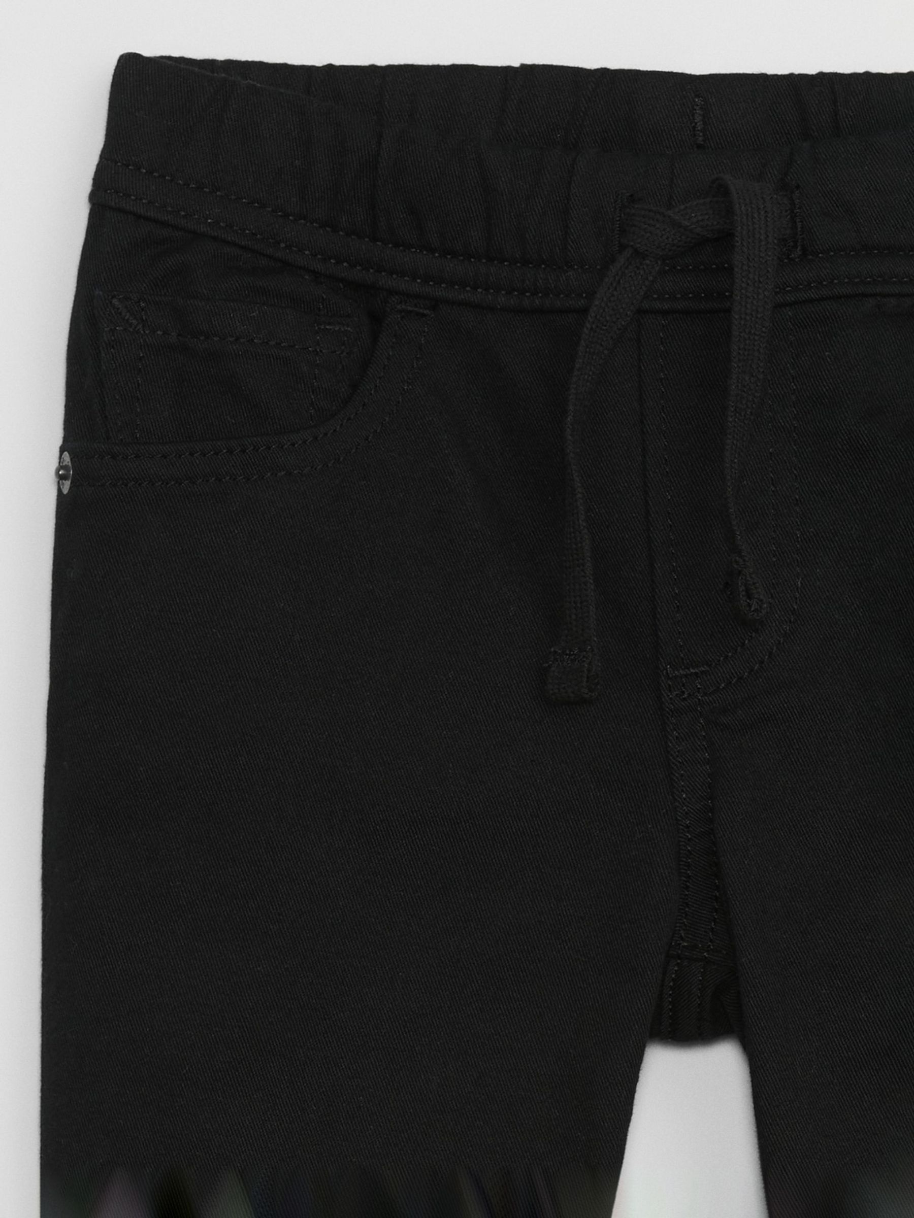 Black Slim Fit Pull-On Jeans (12mths-5yrs) - Image 3 of 3