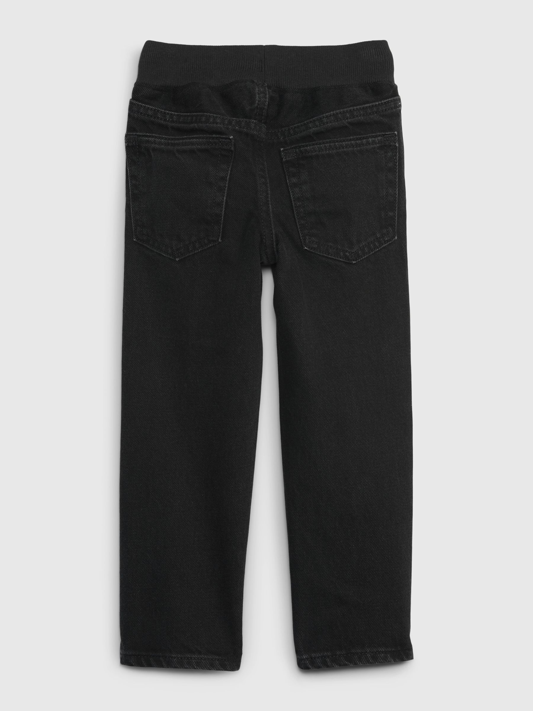 Black 90s Original Straight Washwell Jeans (12mths-5yrs) - Image 2 of 3