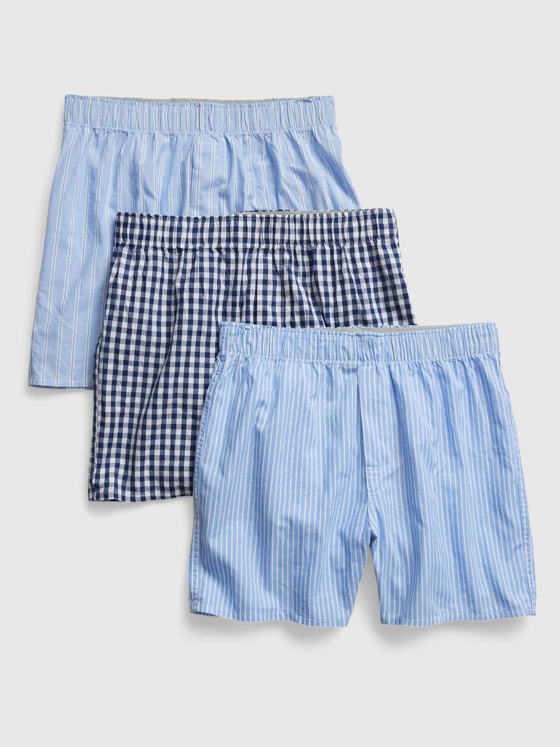 Cotton Boxers 3-Pack - Image 1 of 1 Cotton Boxers 3-Pack - Image 1 of 1