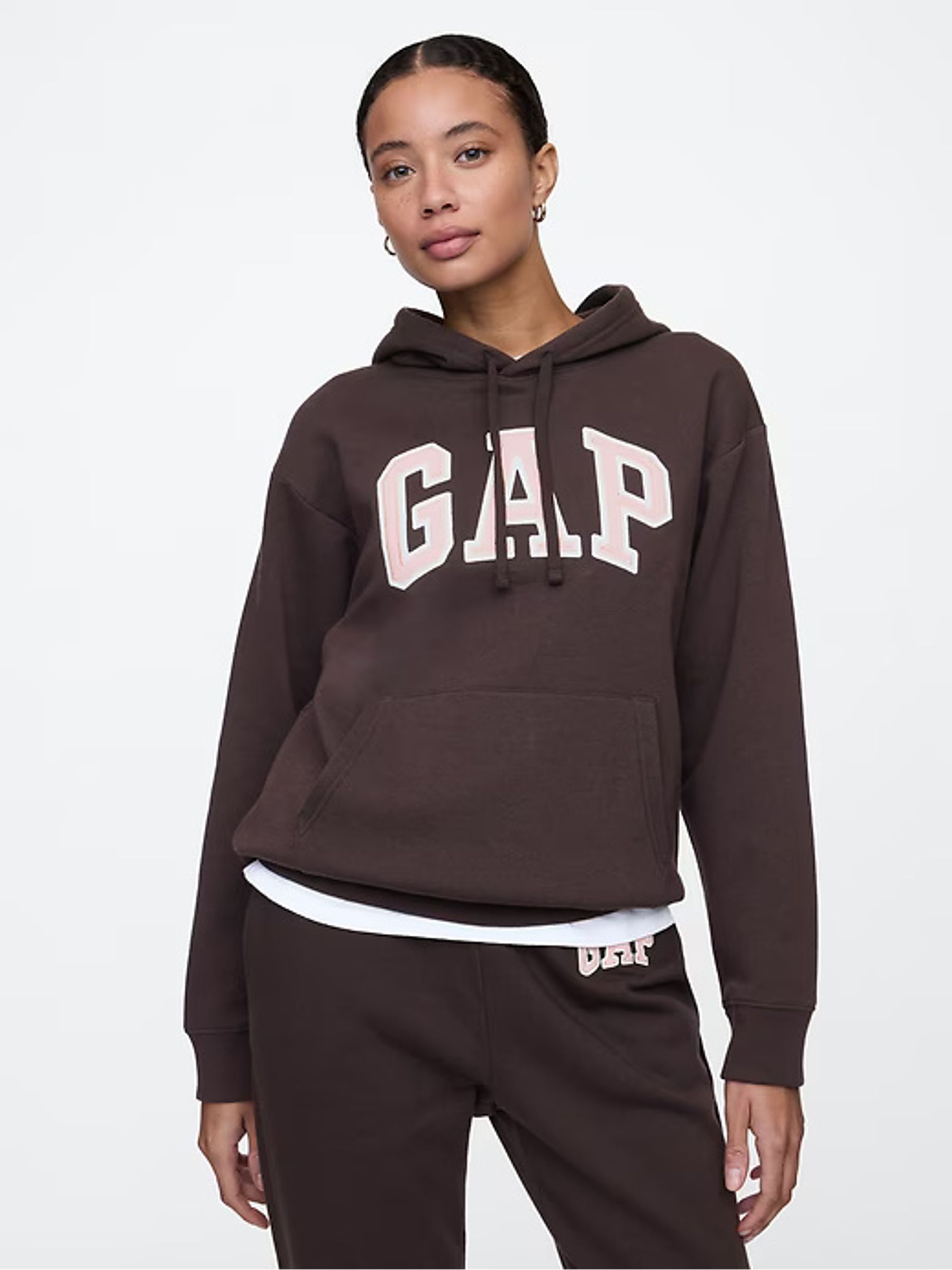 Brown Logo Hoodie - Image 3 of 5