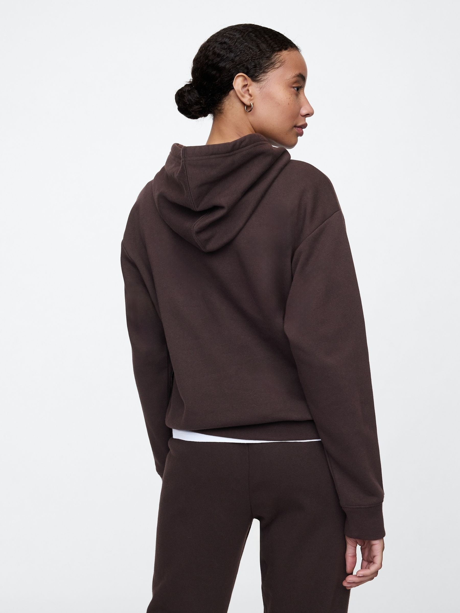 Brown Logo Hoodie - Image 4 of 5