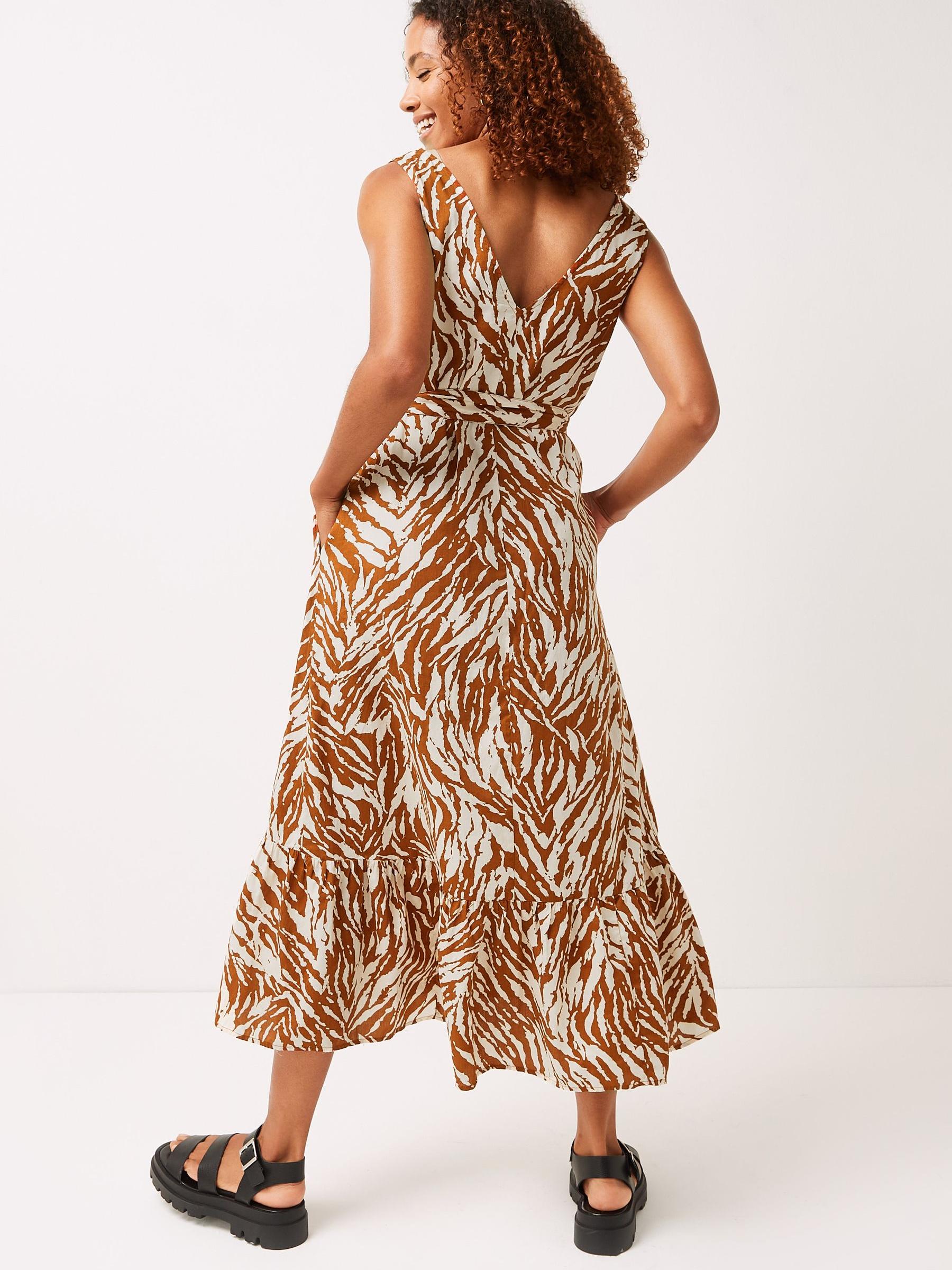 V-Neck Maxi Dress - Image 3 of 8