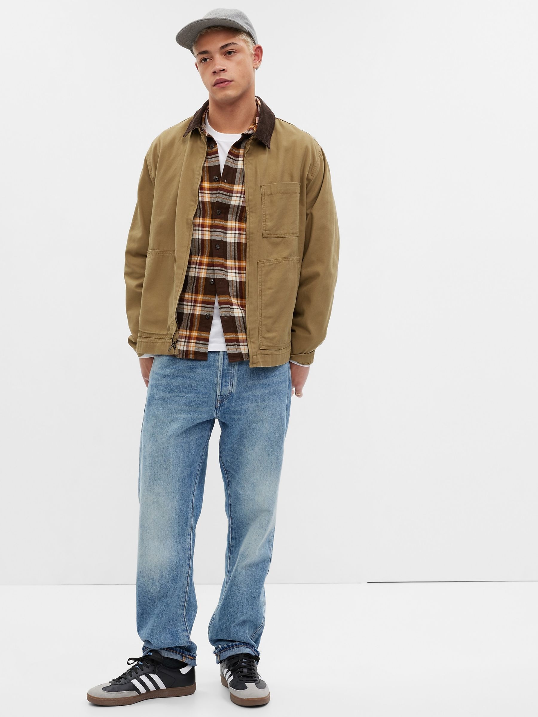 Beige Utility Jacket - Image 1 of 3