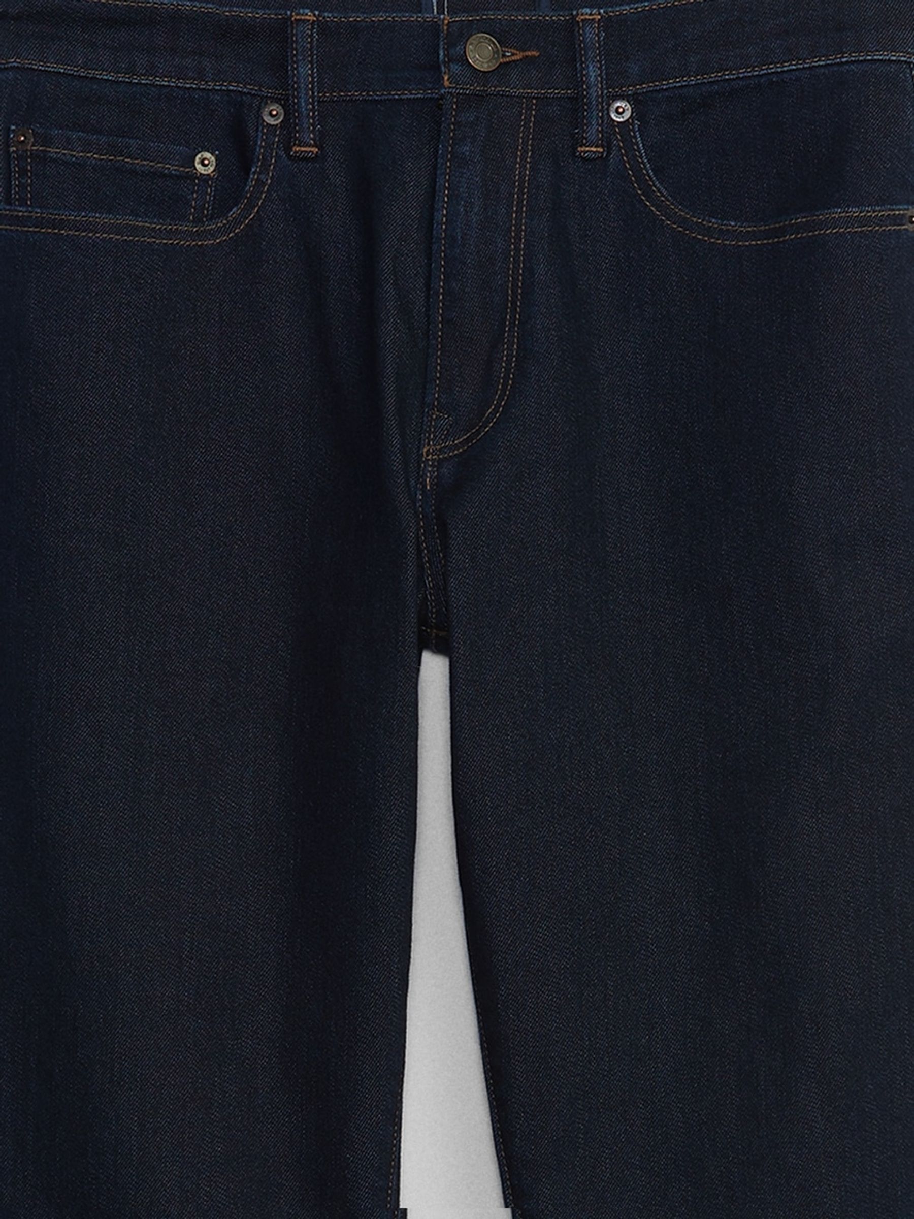 Dark Indigo Blue Slim Fit Comfort Stretch Soft Jeans - Image 4 of 4