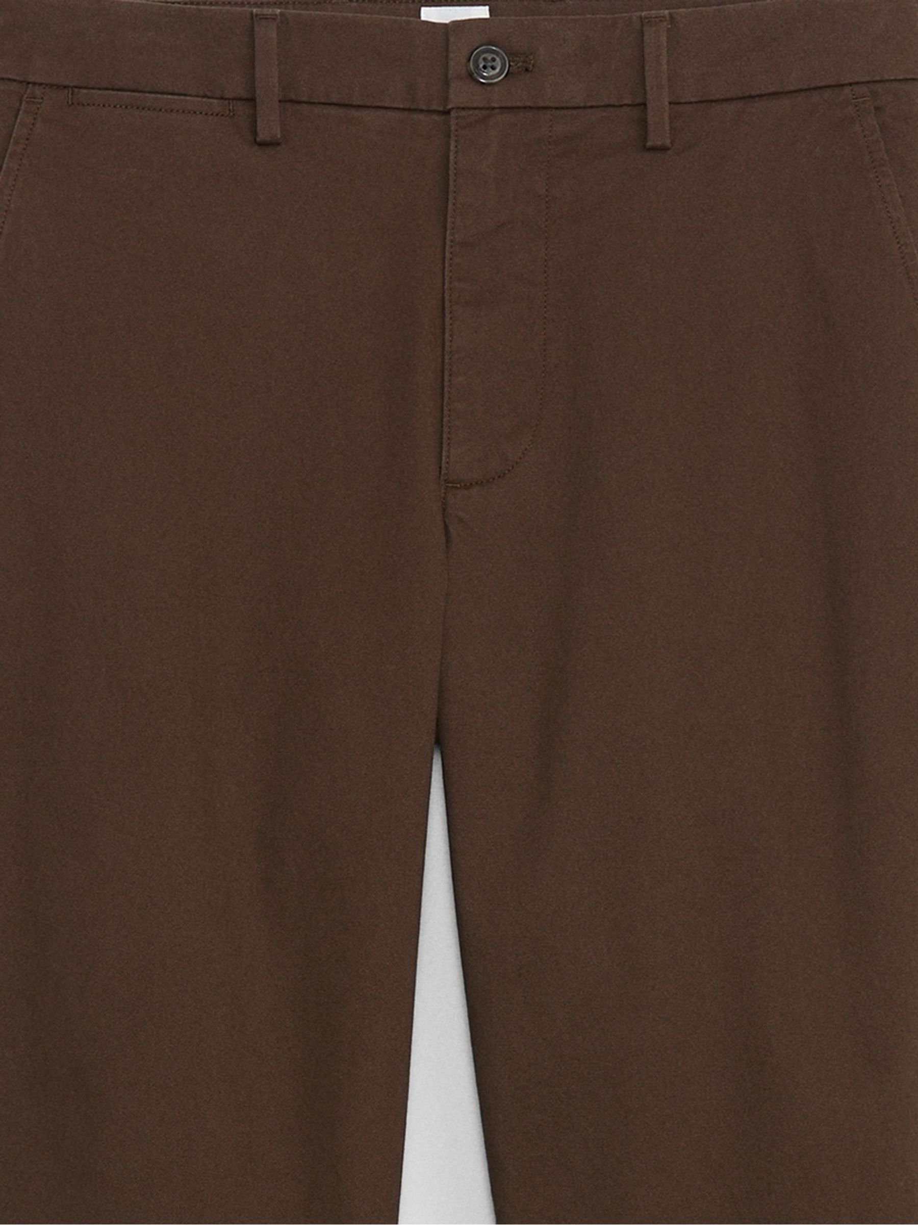 Dark Brown Chinos in Skinny Fit with Washwell - Image 4 of 4