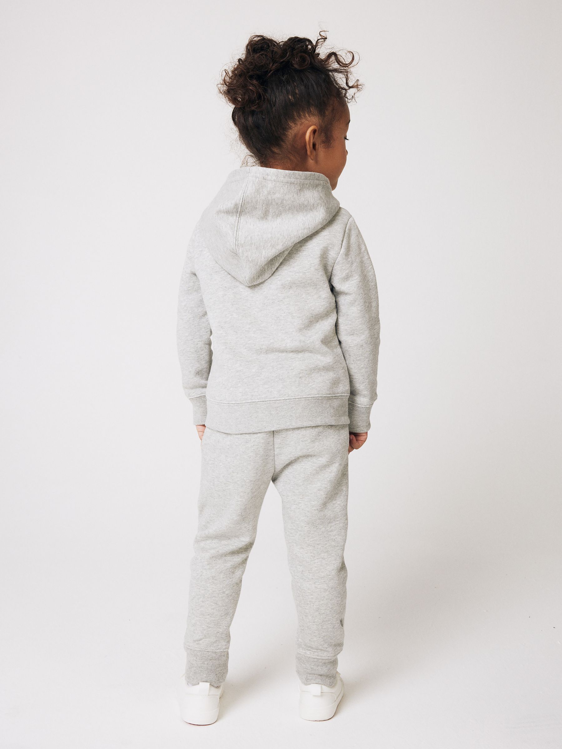 Light Grey Logo Fleece-Lined Joggers (Newborn-5yrs) - Image 2 of 7