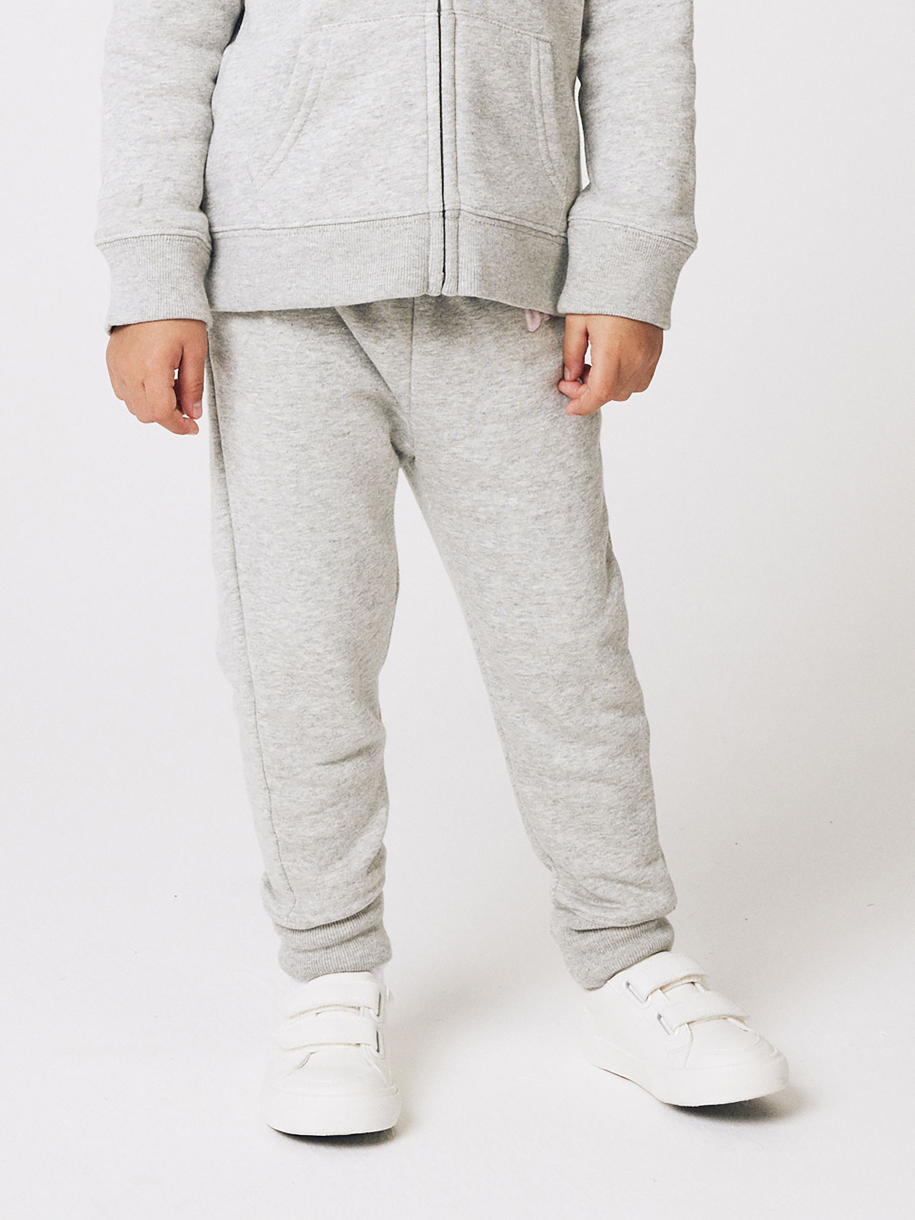 Light Grey Logo Fleece-Lined Joggers (Newborn-5yrs) - Image 4 of 7