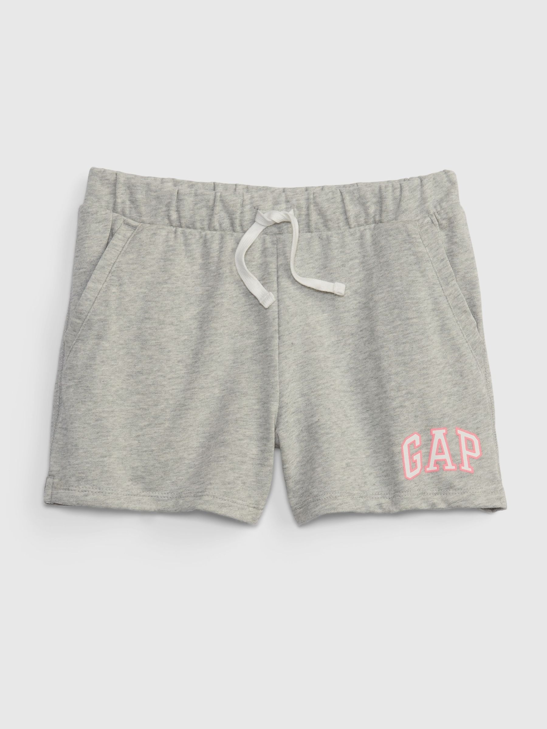 Grey Pull On Logo Jogger Shorts (4-13yrs) - Image 1 of 2