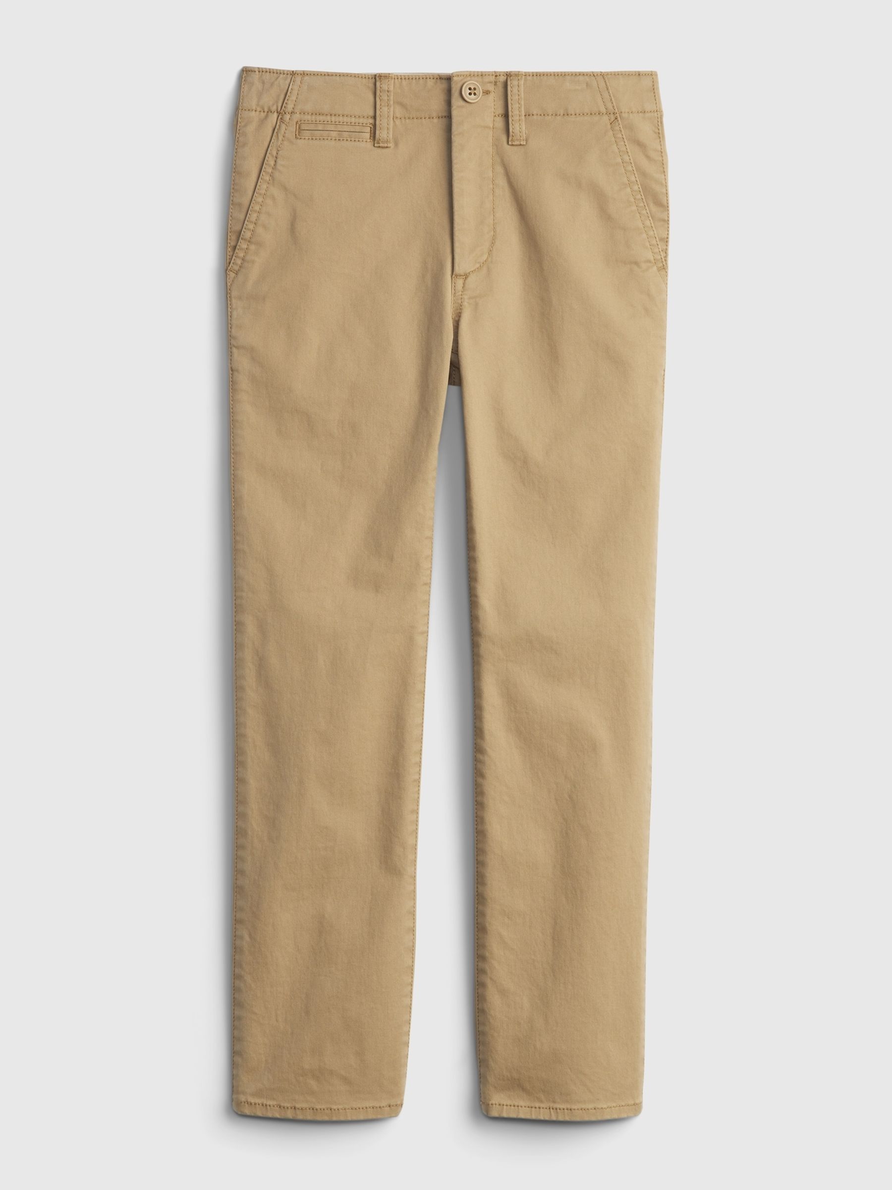 Beige Straight Leg Chinos (4-16yrs) - Image 2 of 2