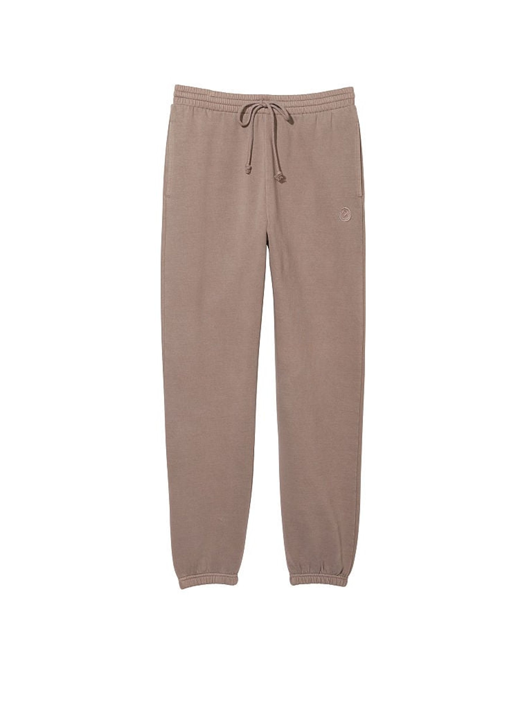 Iced Coffee Brown Fleece Cuffed Jogger - Image 4 of 4