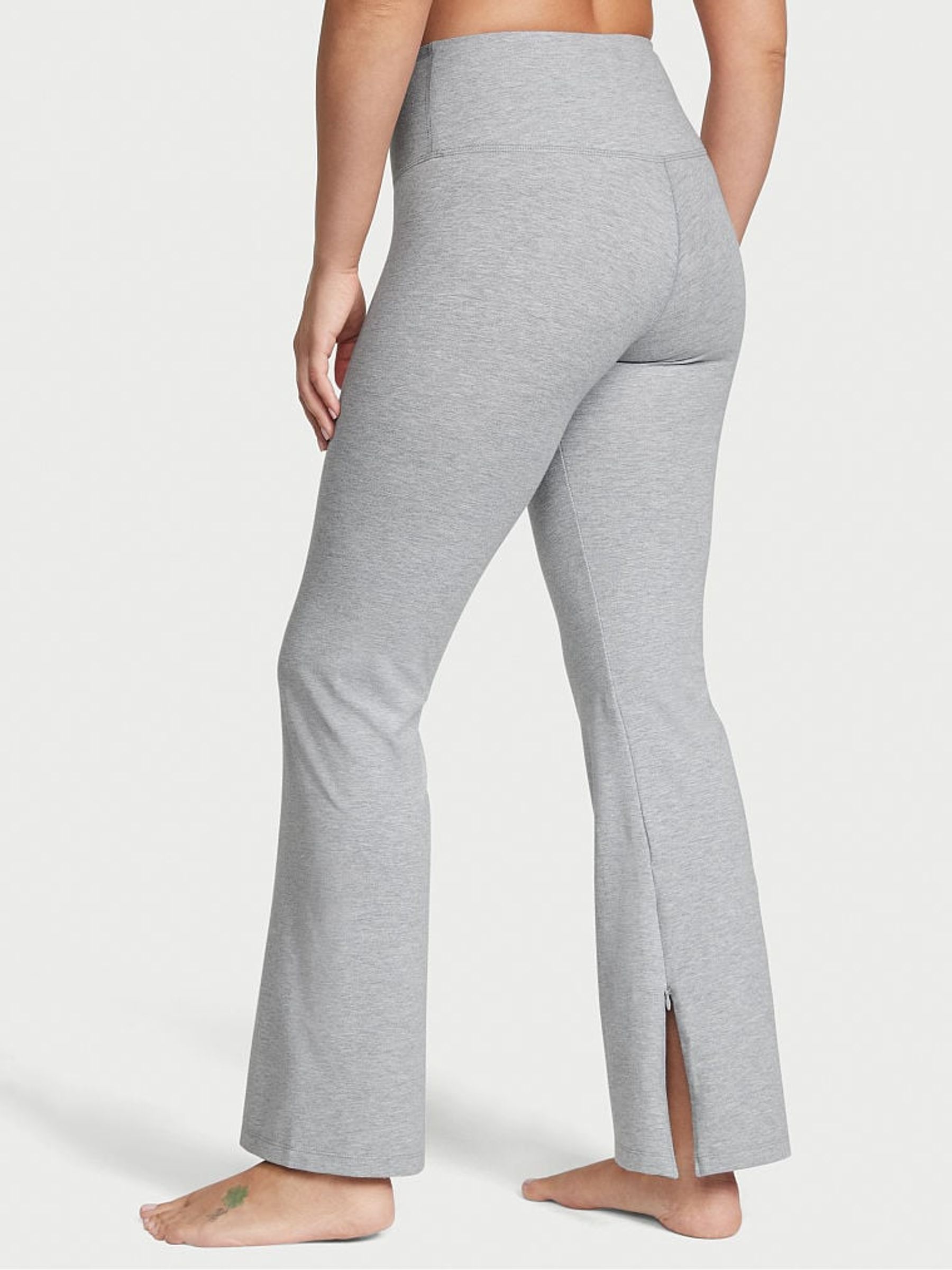 Medium Heather Grey Body Cotton Leggings - Image 2 of 3