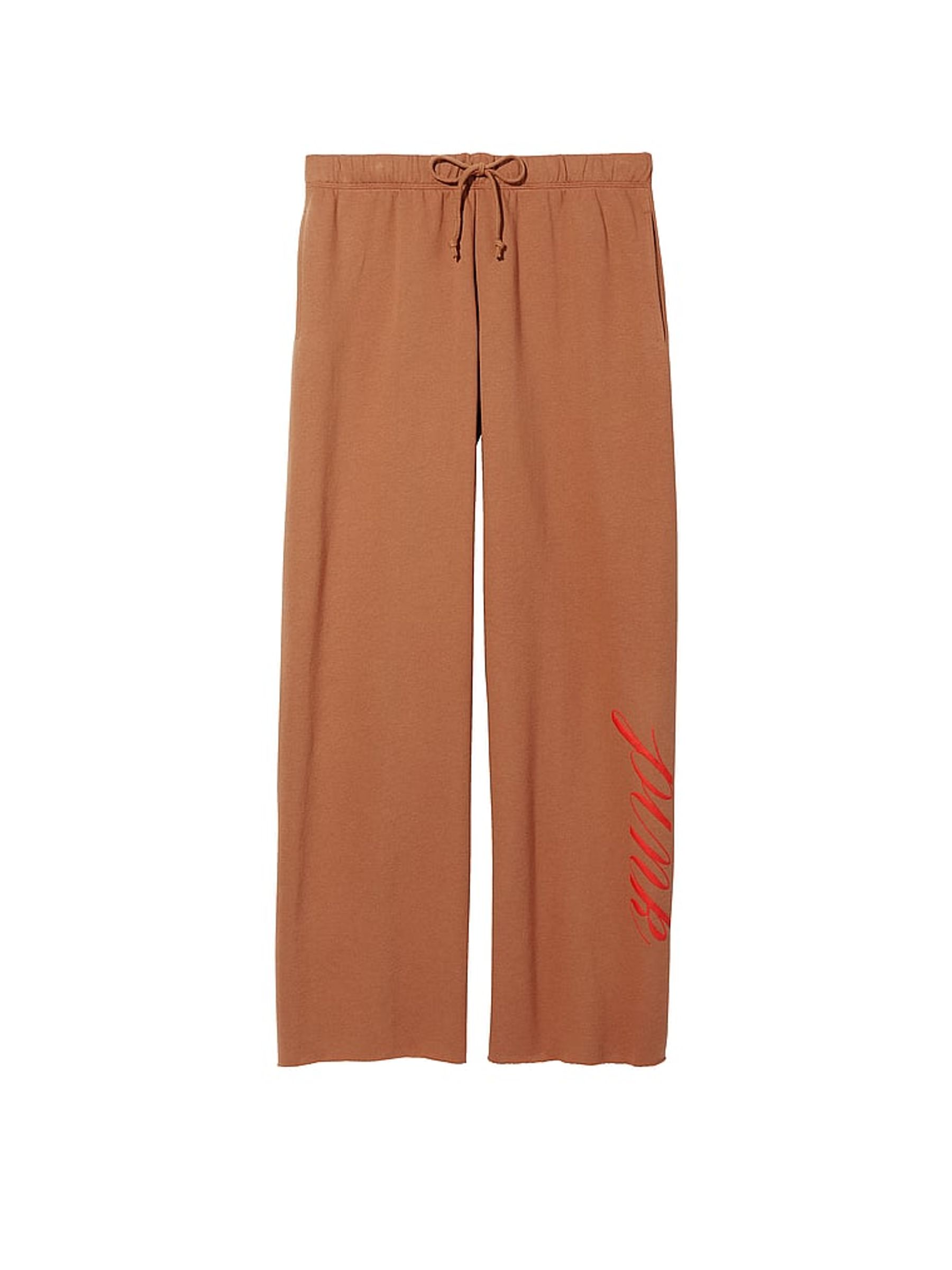 Caramel Kiss Brown Wide Leg Jogger - Image 3 of 3
