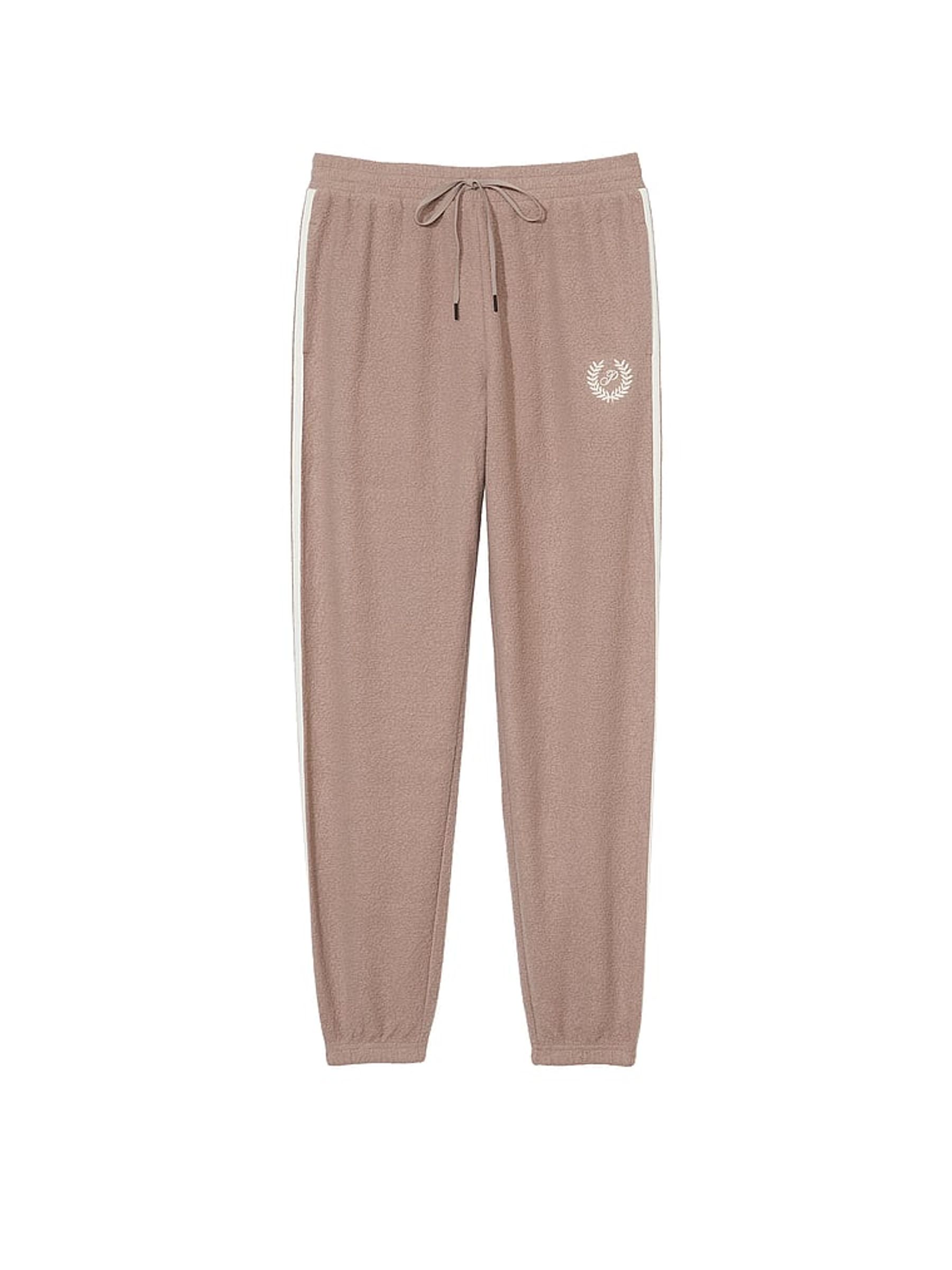 Iced Coffee Brown Reverse Fleece Jogger - Image 3 of 3