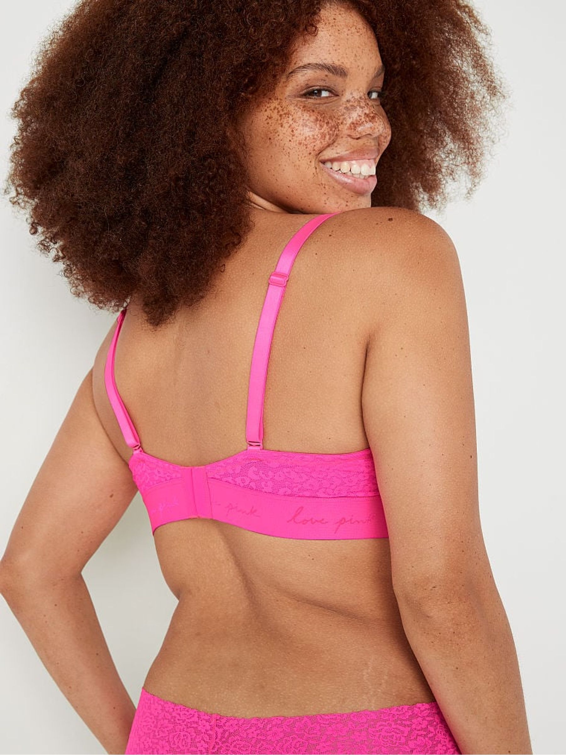 Atomic Pink Super Push Up T-Shirt Bra - Image 2 of 4