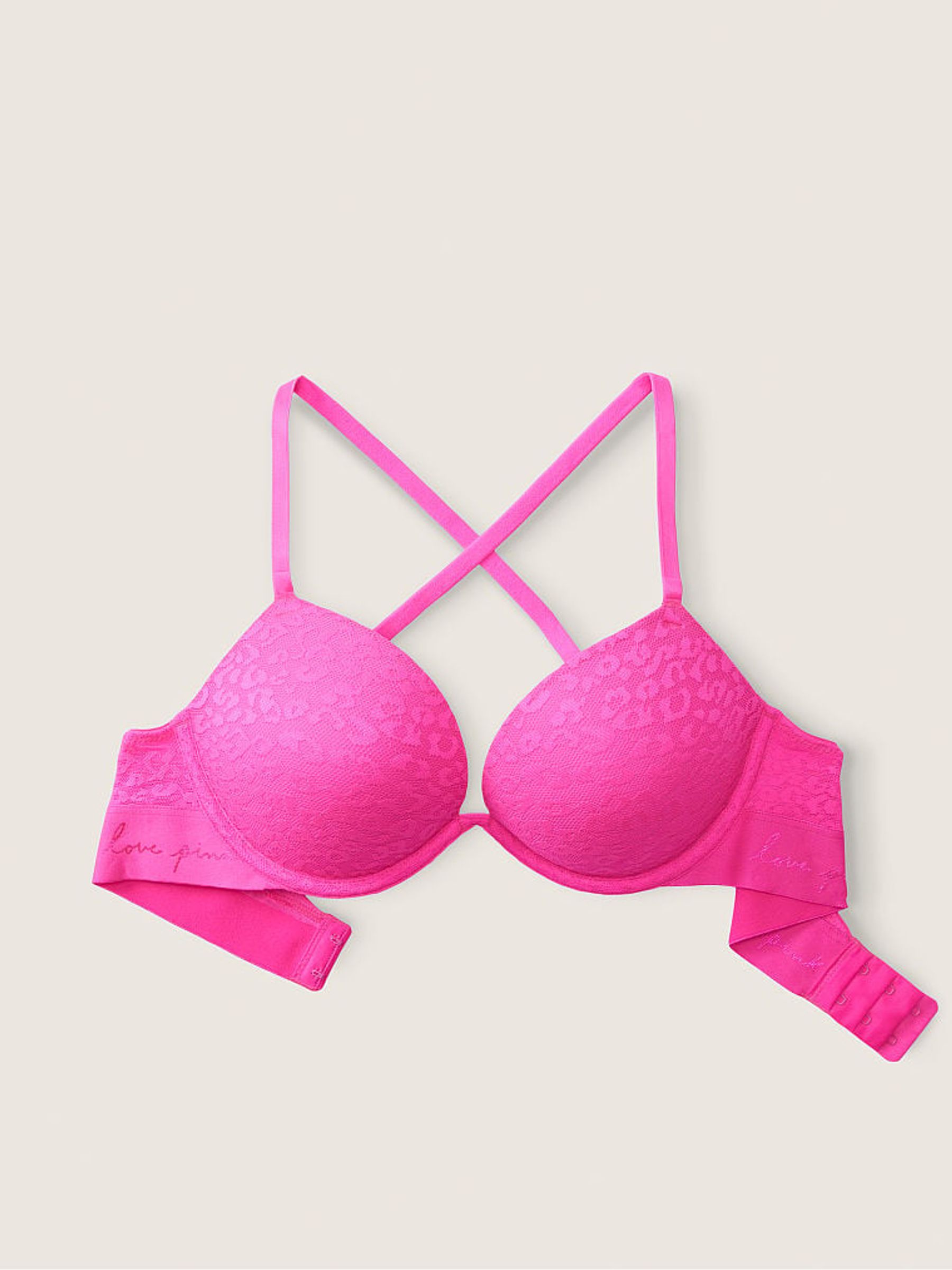 Atomic Pink Super Push Up T-Shirt Bra - Image 4 of 4