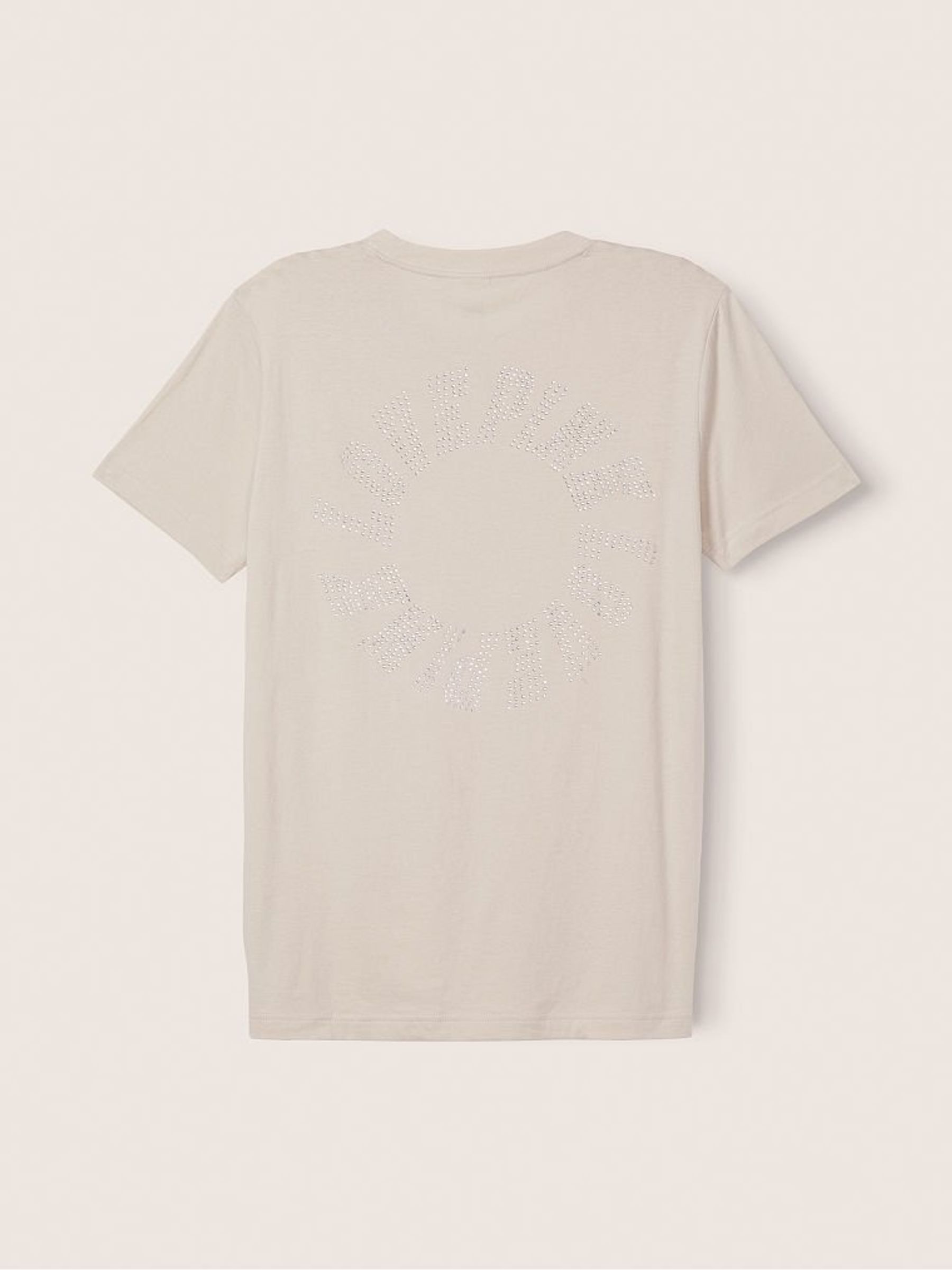 Vanilla Bean Shine Cream Logo Short Sleeve T-Shirt - Image 4 of 5