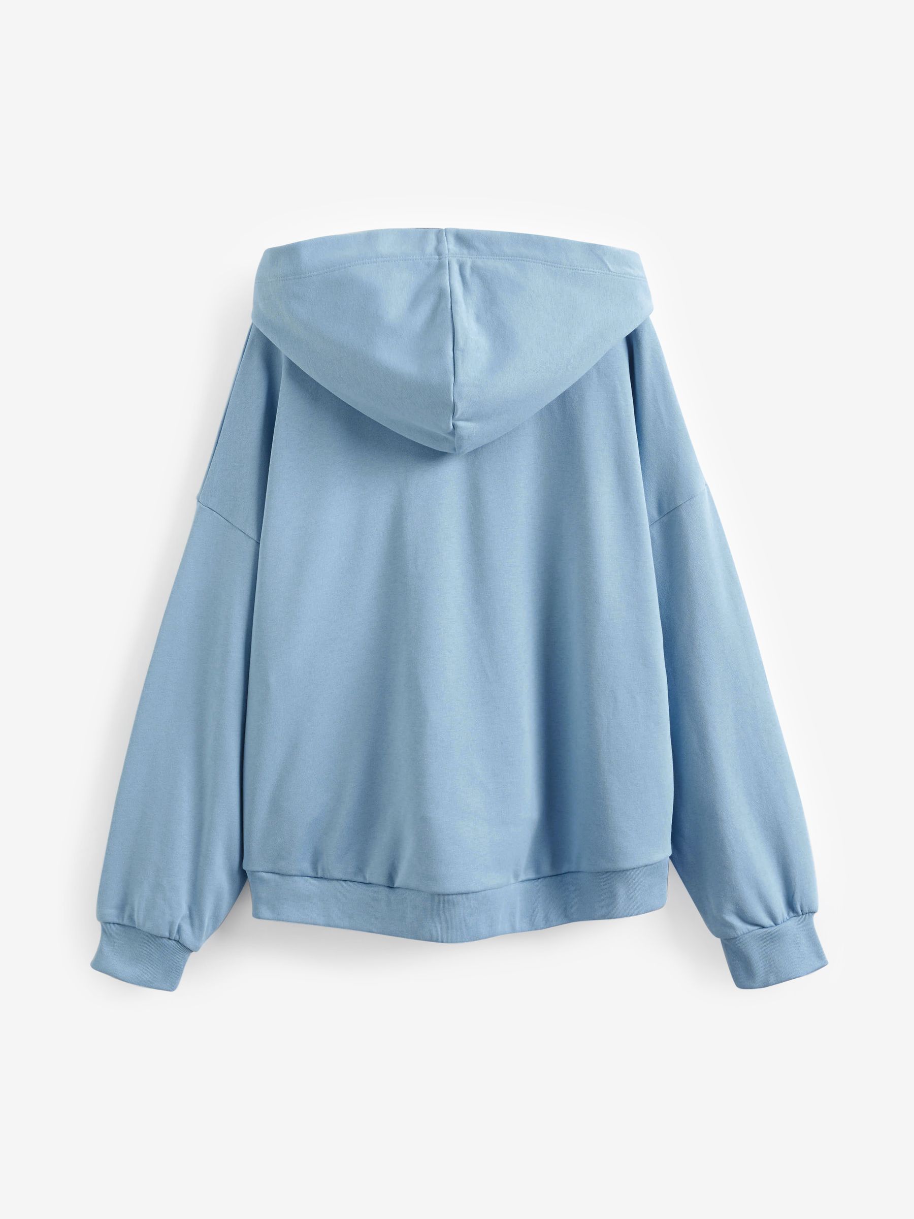Blue Logo Long Sleeve Hoodie - Image 4 of 5