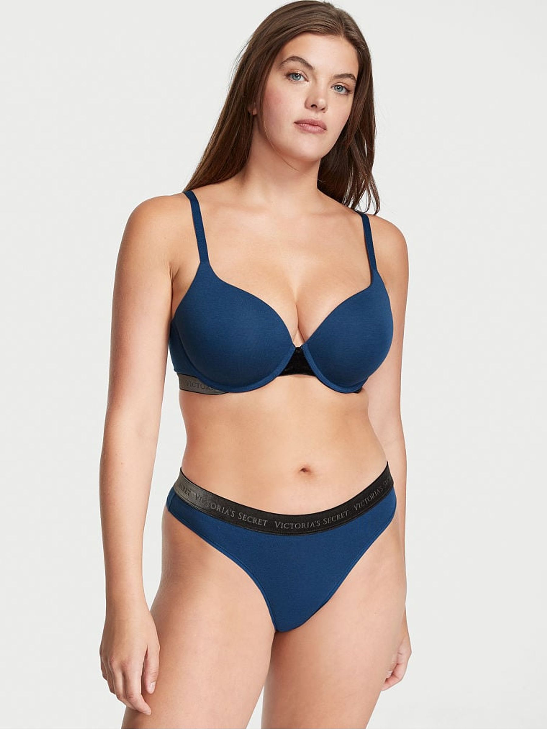 Academy Blue Regular Cup Push Up Bra Perfect Shape Bra - Image 1 of 3