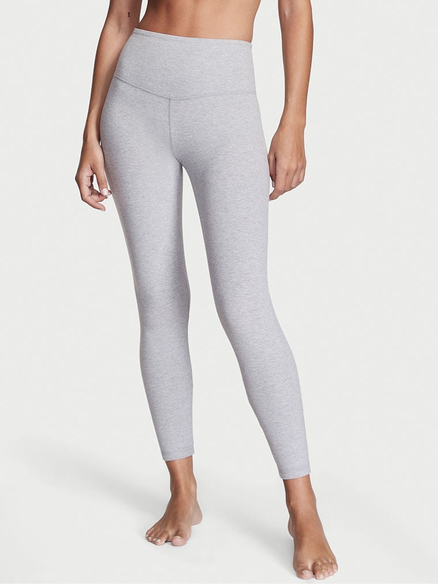 Medium Heather Grey High Waist Legging - Image 1 of 4