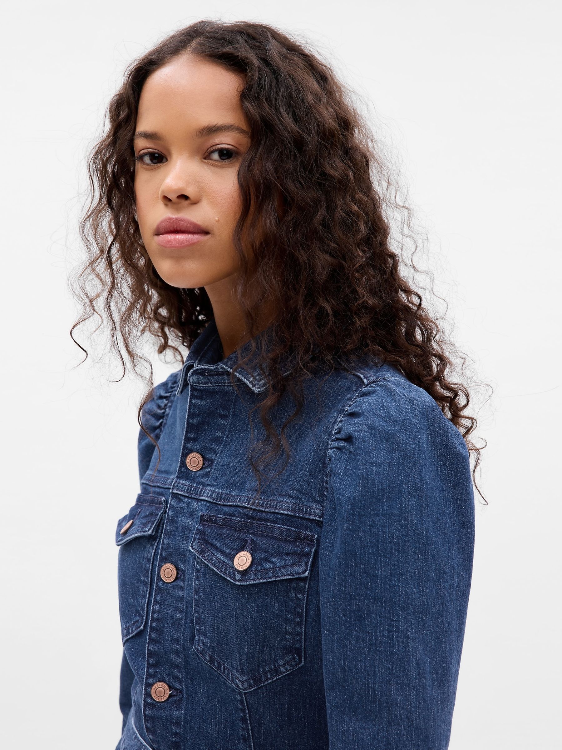 Blue Western Denim Jumpsuit with Washwell - Image 3 of 5