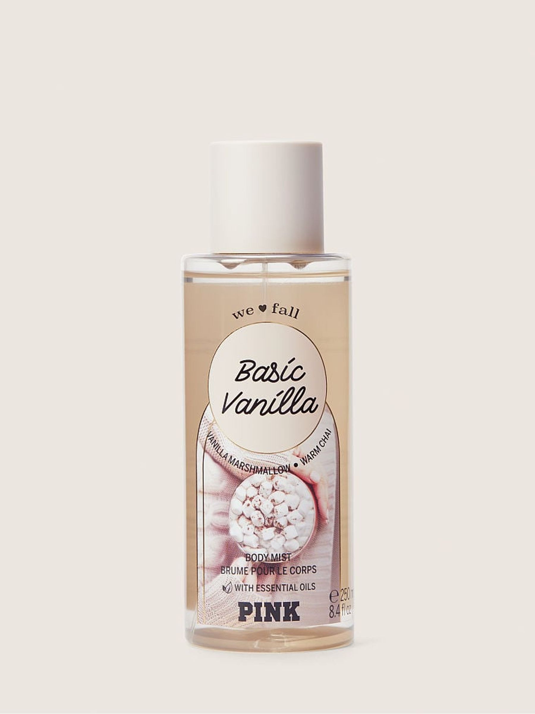 Basic Vanilla Body Mist 250ml - Image 1 of 1