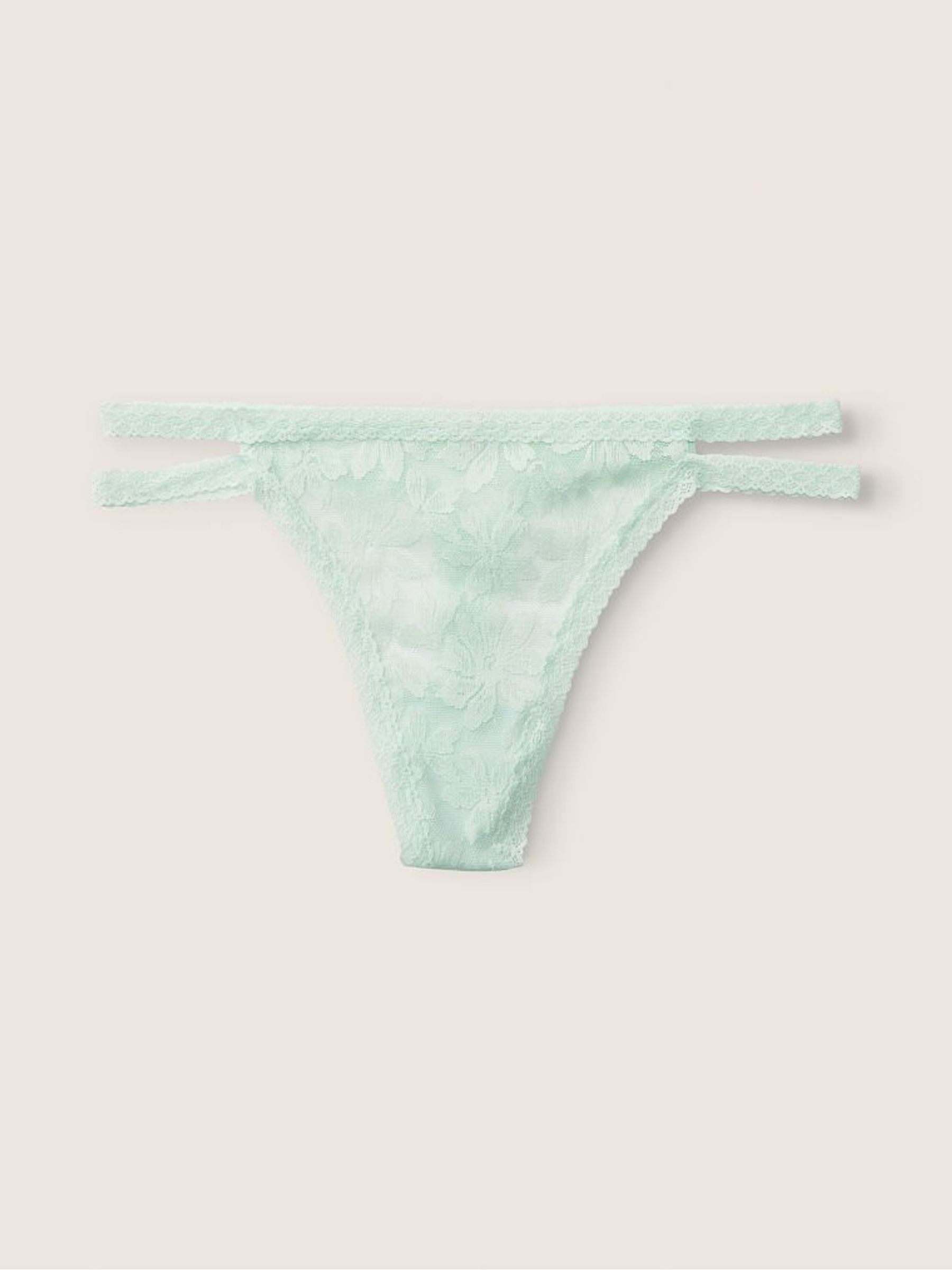 Spring Rain Strappy Lace Thong Knickers - Image 1 of 1