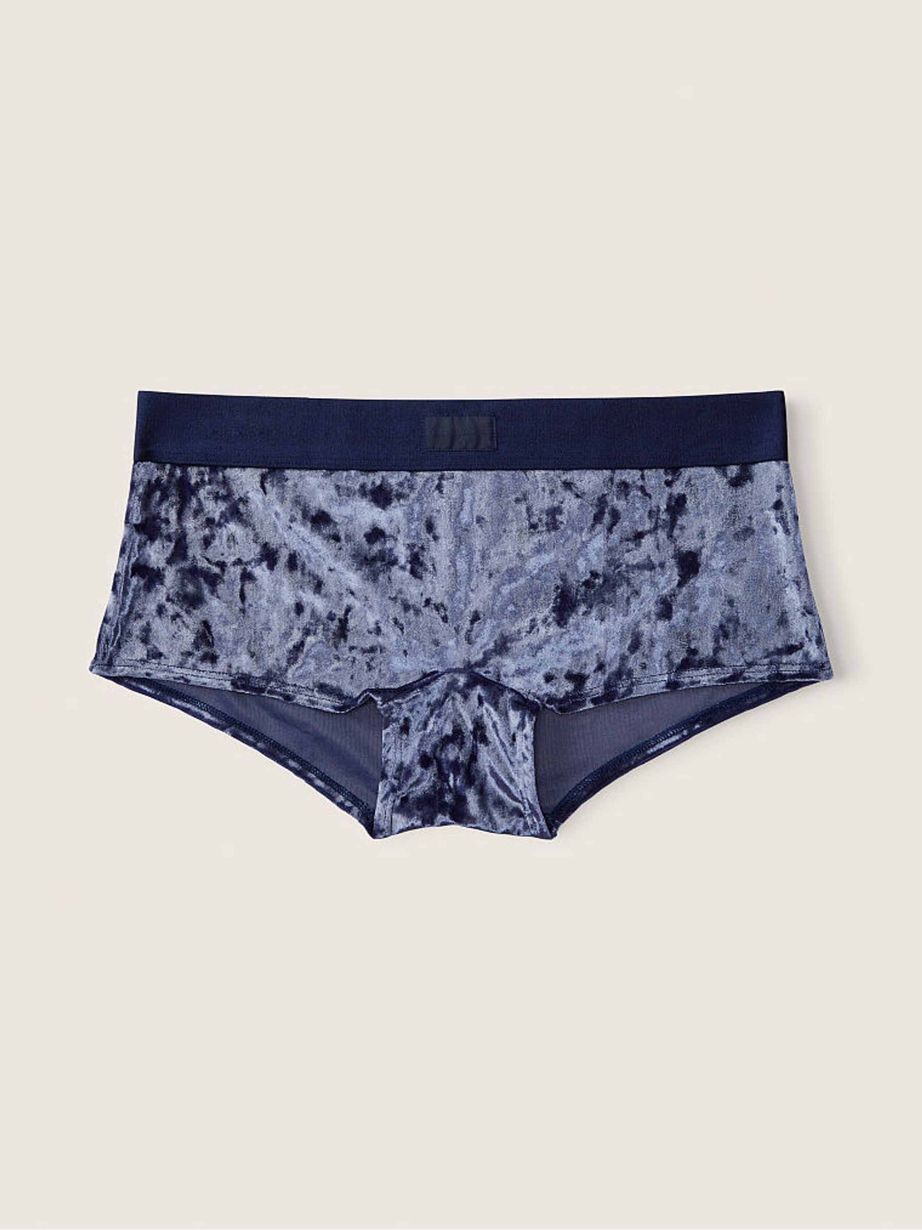 Blue Velvet Short Knickers - Image 1 of 2