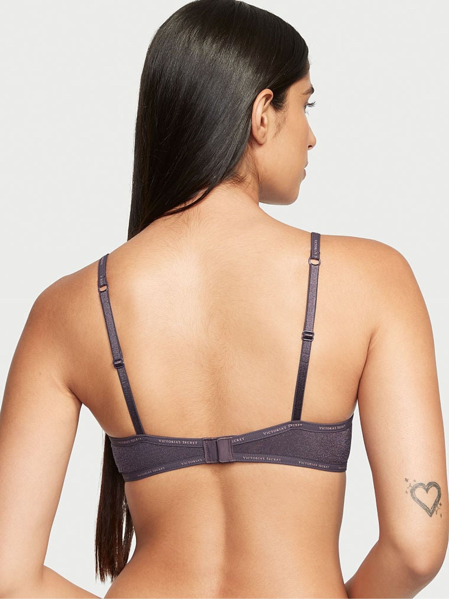 Tornado Grey Regular Cup Logo Strap Bra - Image 2 of 3
