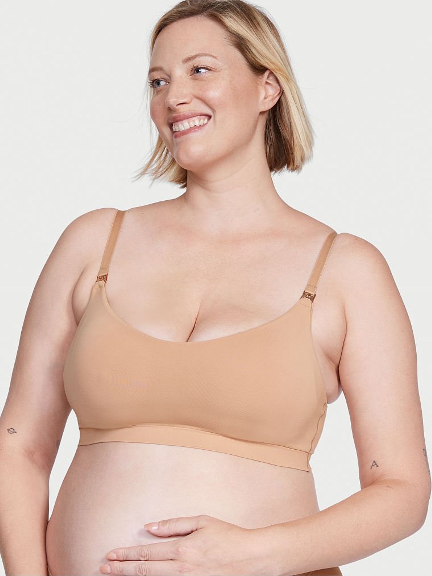 Sweet Praline Nude Non Wired Nursing Bra - Image 1 of 4