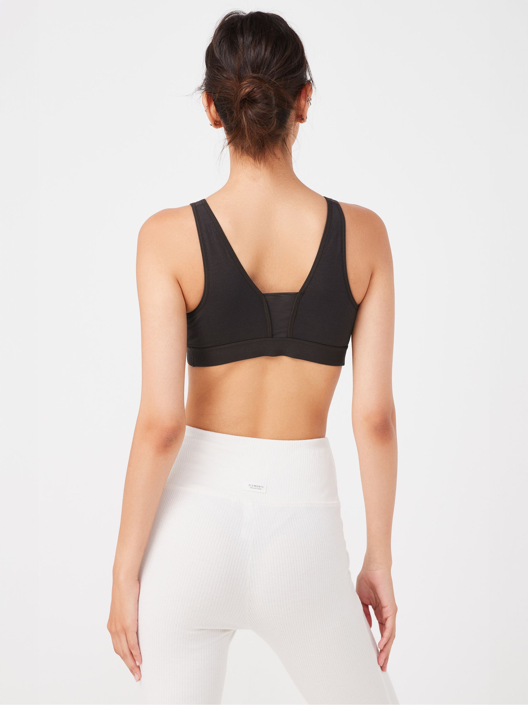 Black Maternity Nursing Lounge Bralette - Image 2 of 4