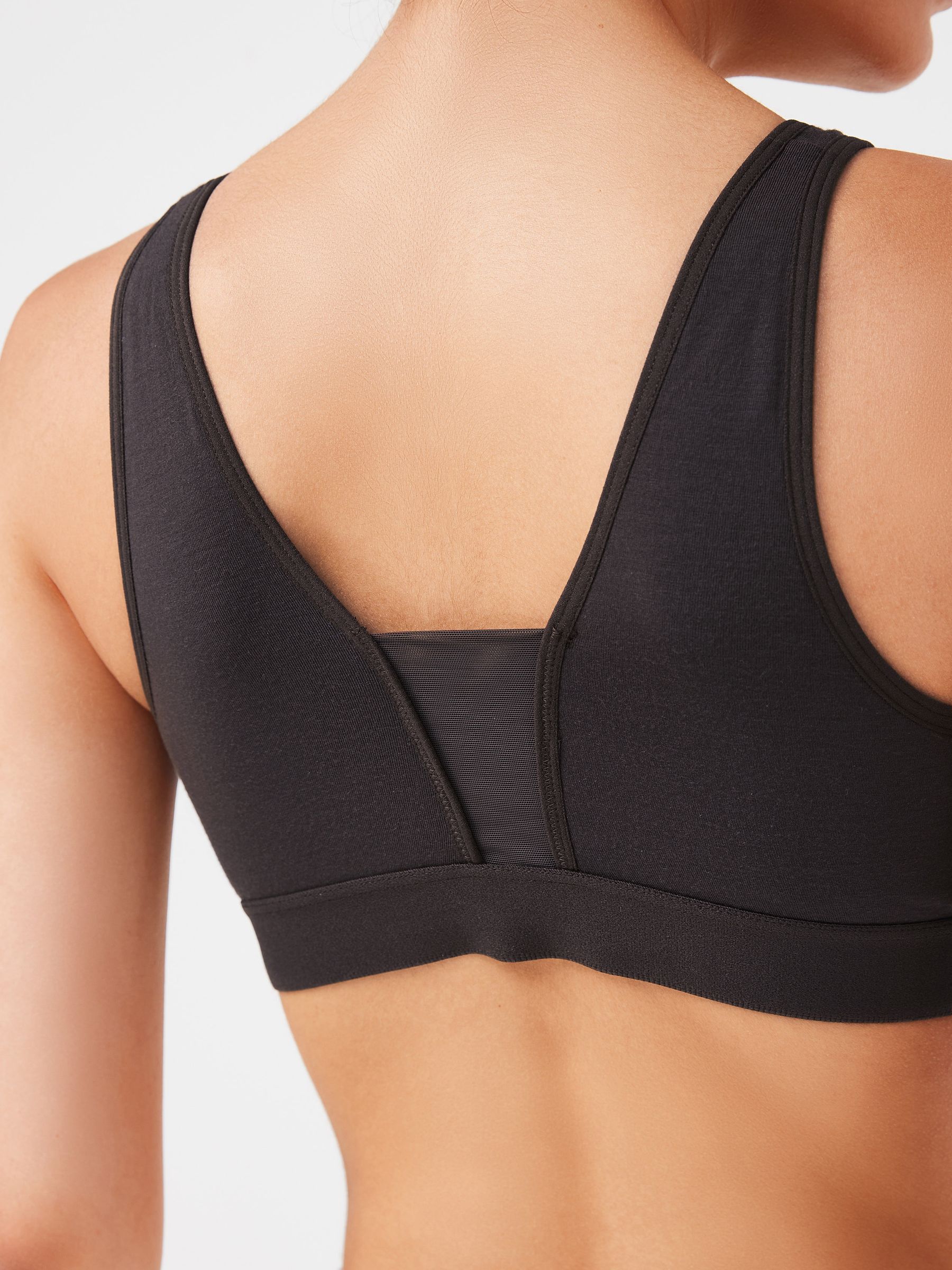 Black Maternity Nursing Lounge Bralette - Image 3 of 4