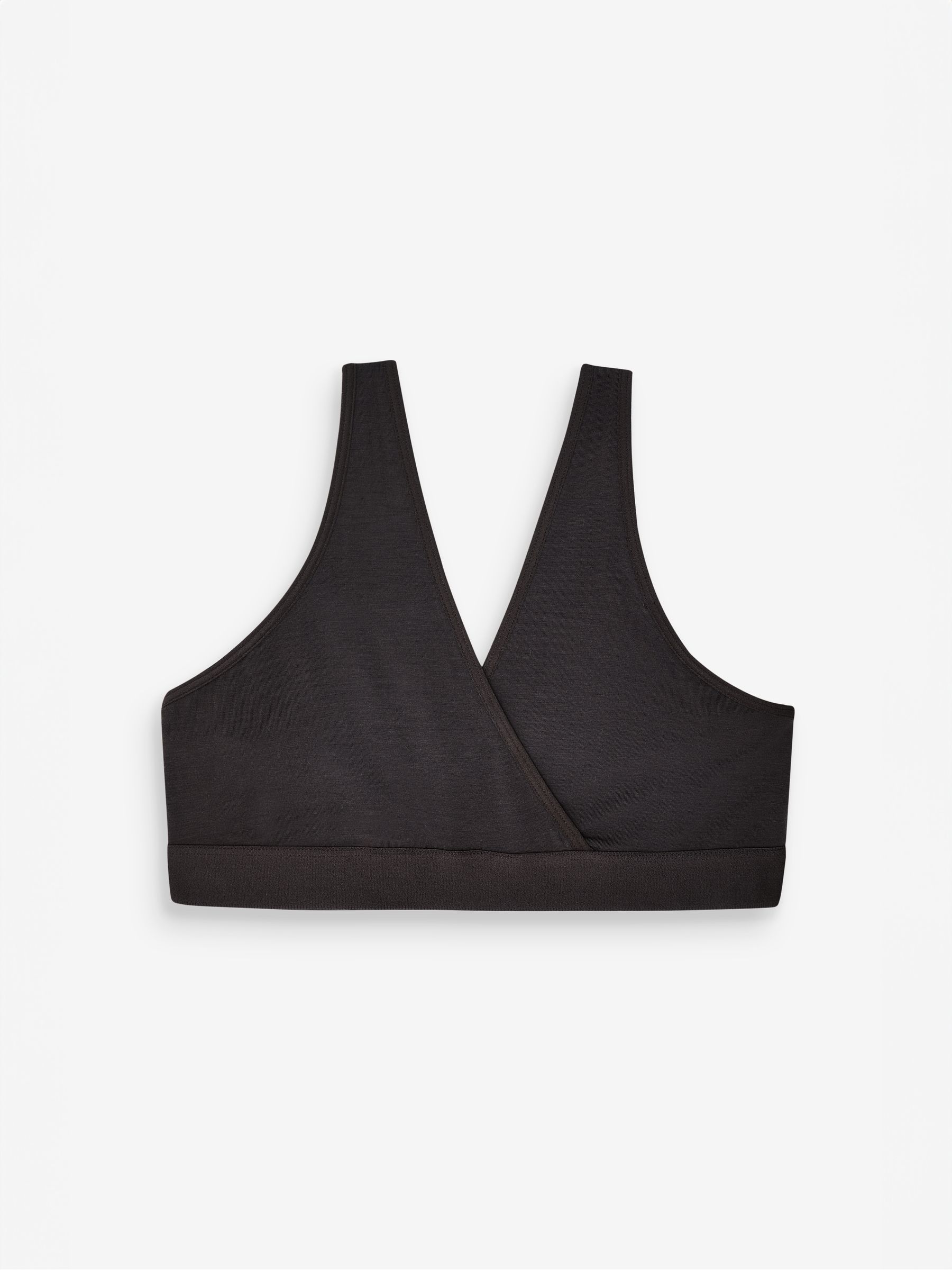 Black Maternity Nursing Lounge Bralette - Image 4 of 4