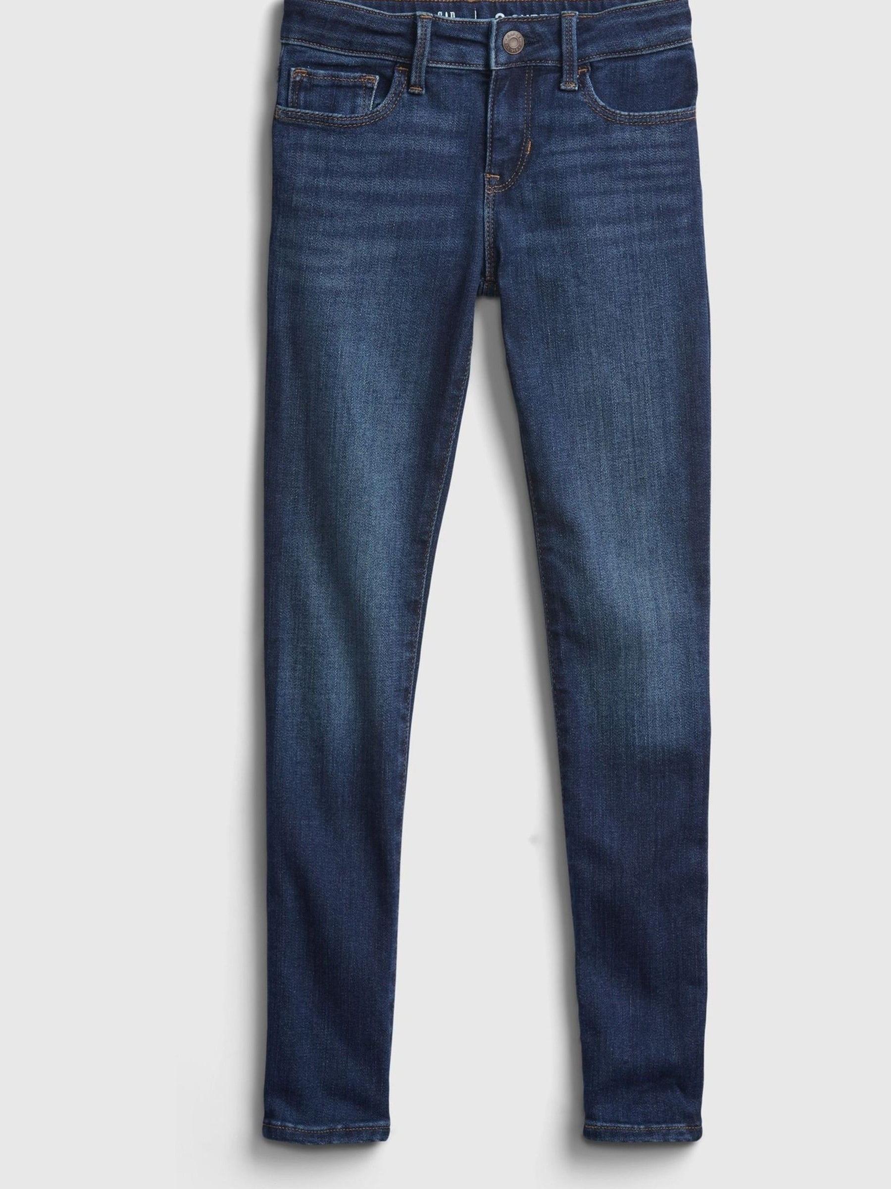 Dark Wash Blue Everyday Super Skinny Jeans - Image 2 of 4