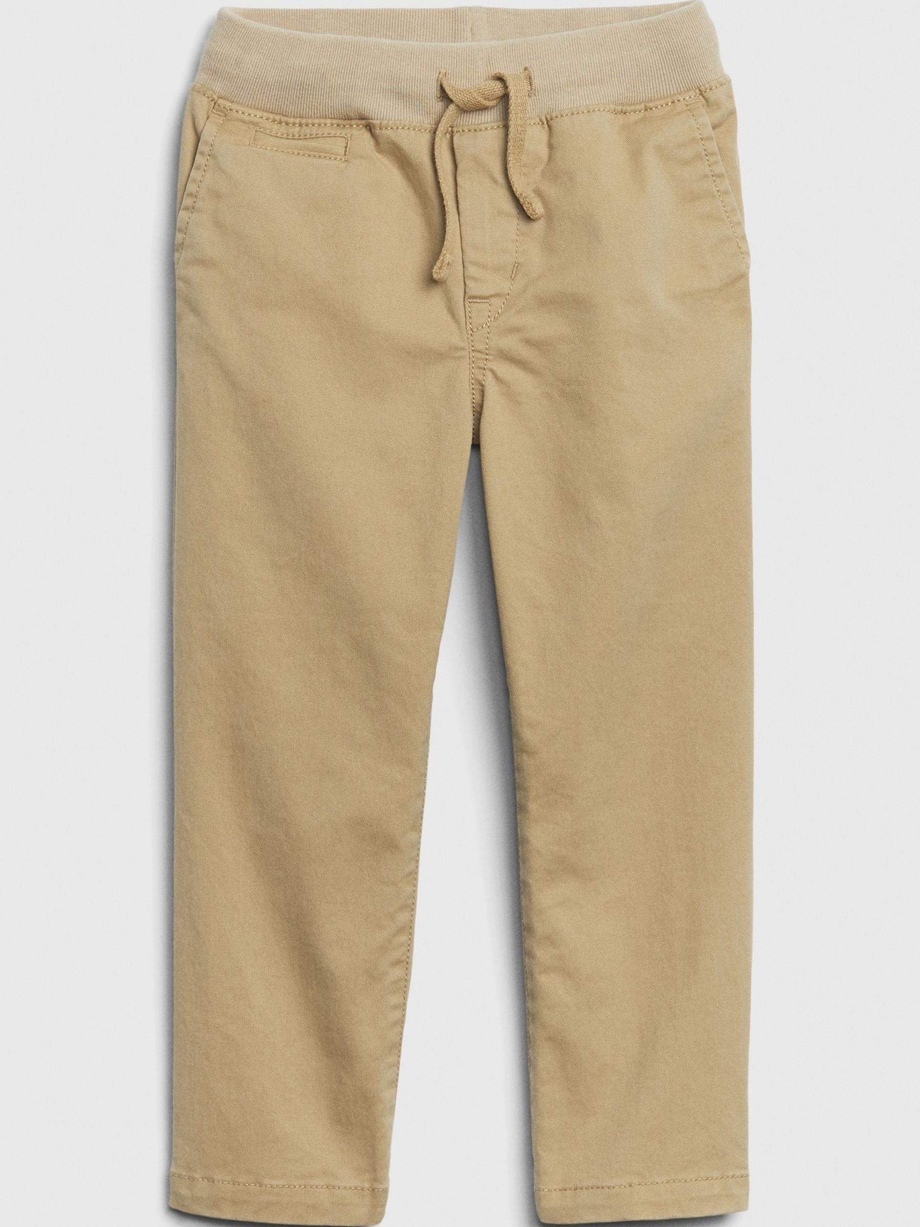Brown Lived In Straight Leg Chinos - Image 1 of 1