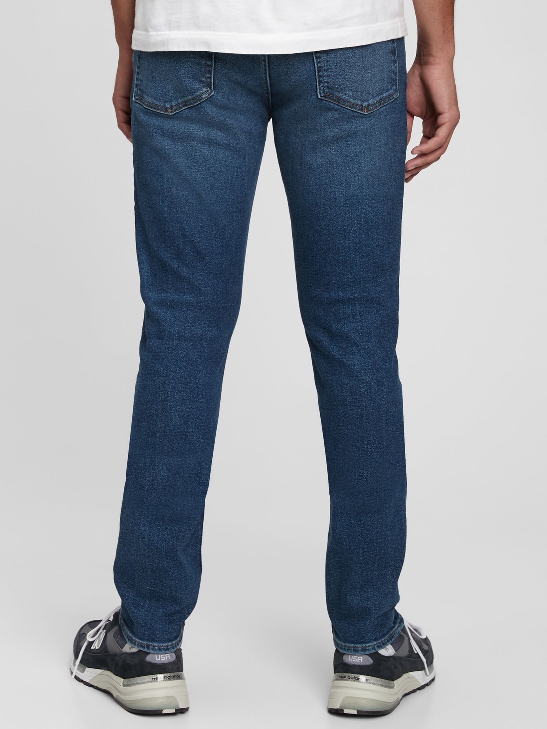 Dark Blue Skinny Jeans - Image 3 of 8