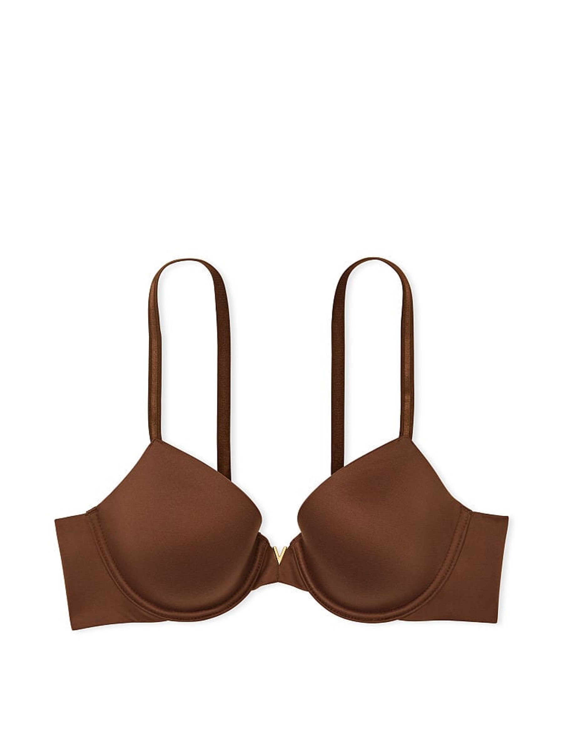 Dark Roast Brown Smooth Lightly Lined Full Cup Bra - Image 3 of 3
